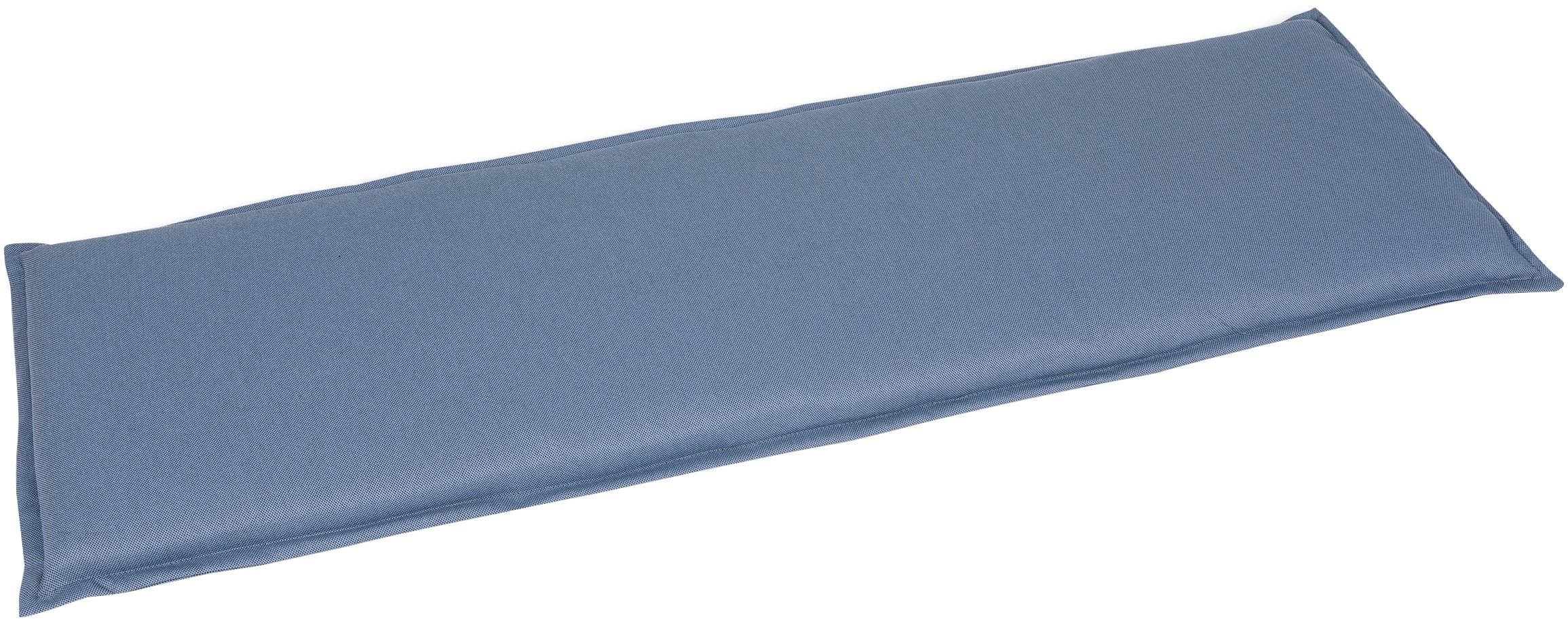 GO-DE Bankauflage 3-Sitzer Blau Polyester