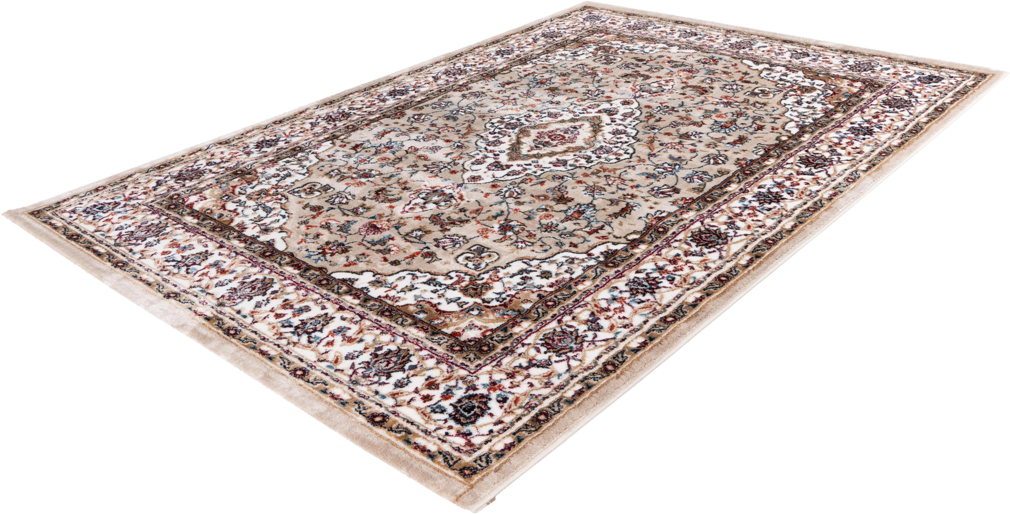 Teppich OBSESSION Isfahan 740 Beige Orientalisch 3D-Struktur