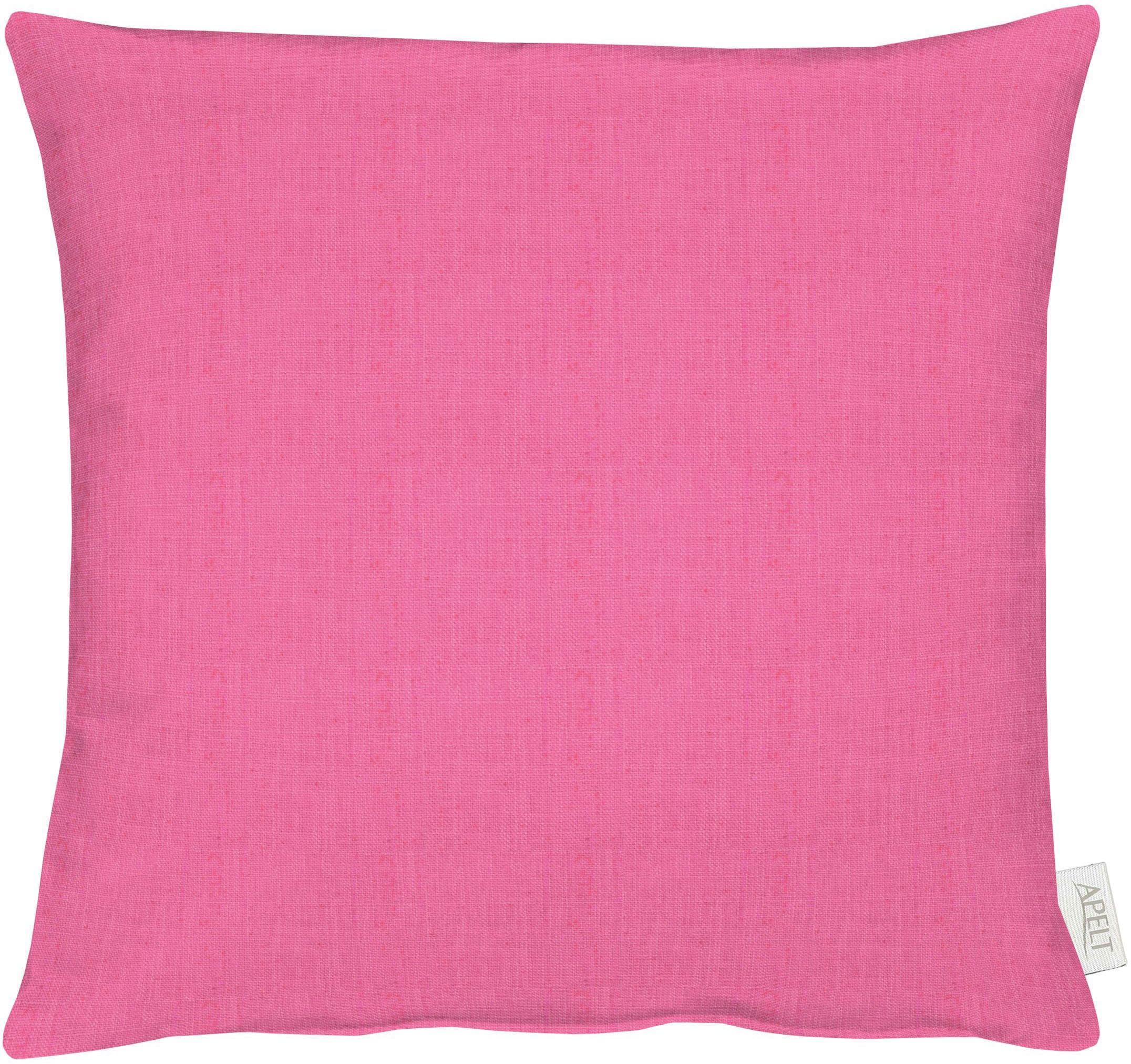 Dekokissen MISS MARY ARIZONA Rosa Leinenoptik 45x45cm