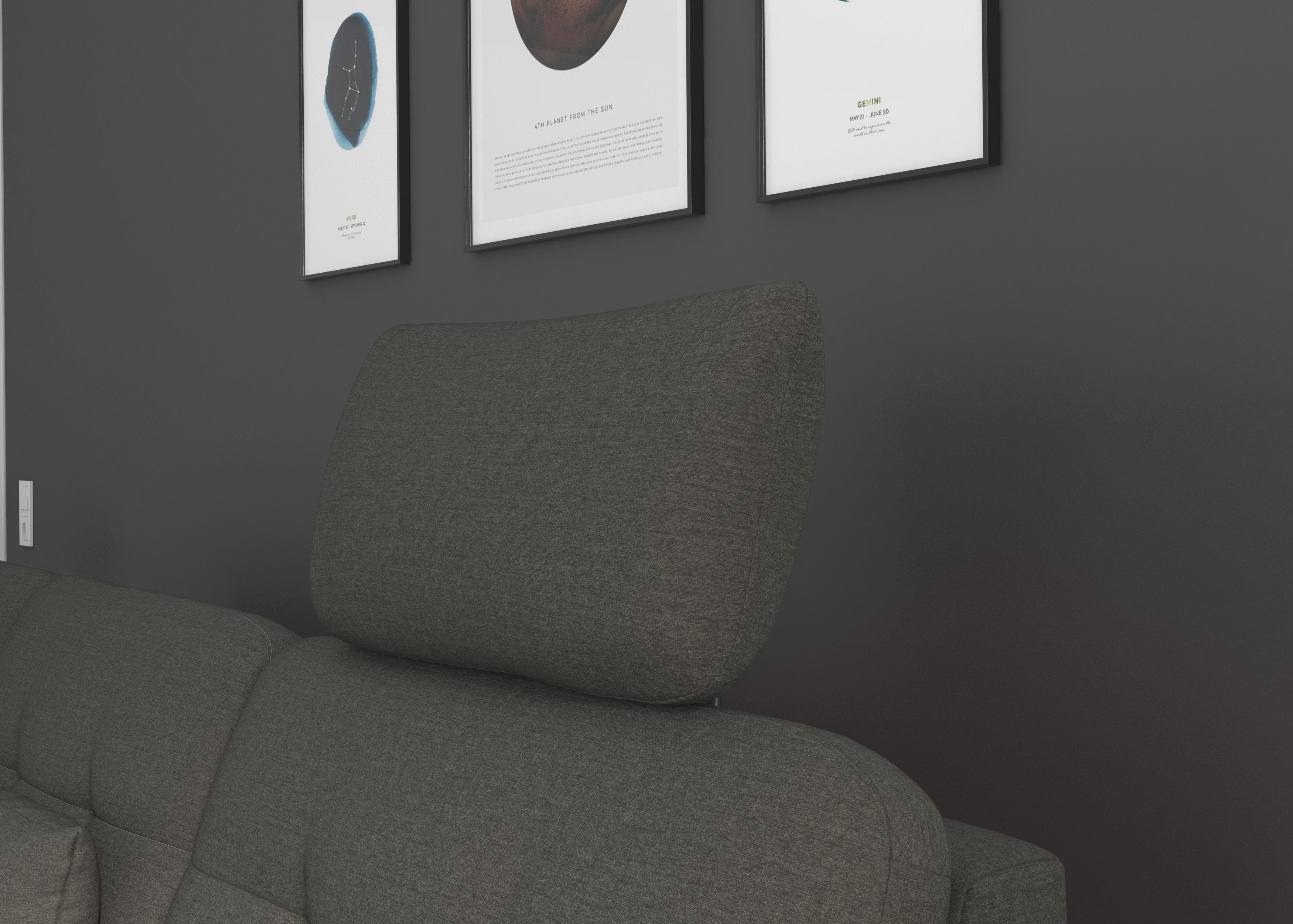 Hochwertige Kopfstütze mit ergonomischem Design