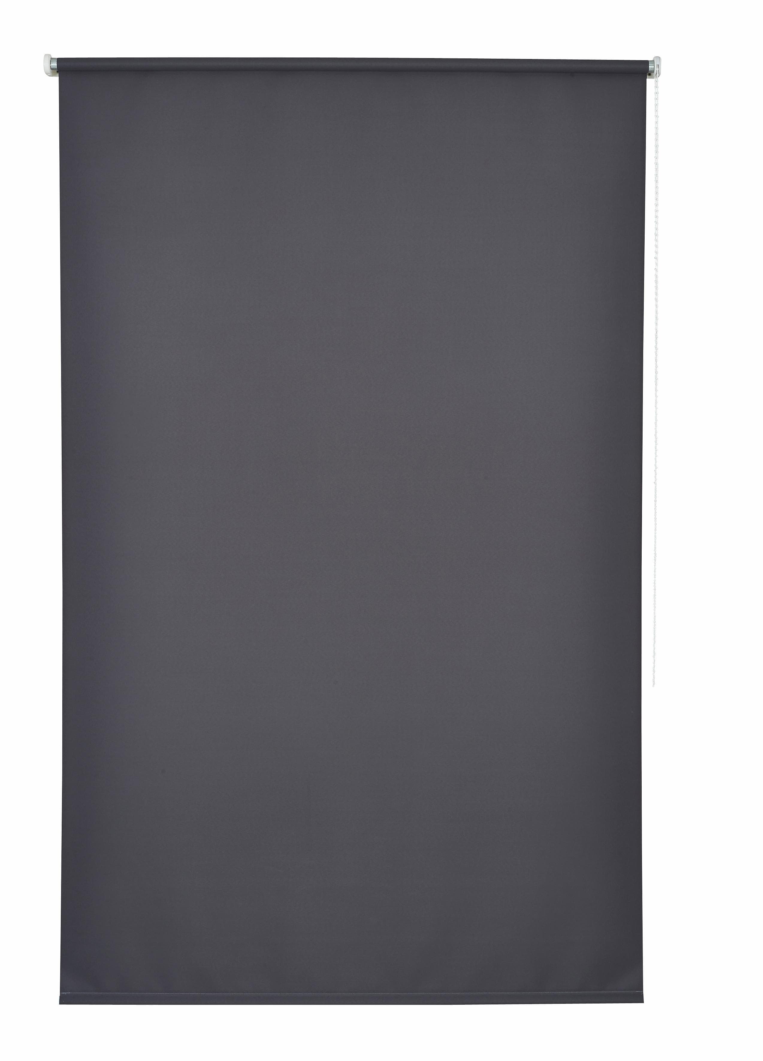GOOD LIFE Seitenzugrollo Amelie Anthrazit Polyester 72x180cm
