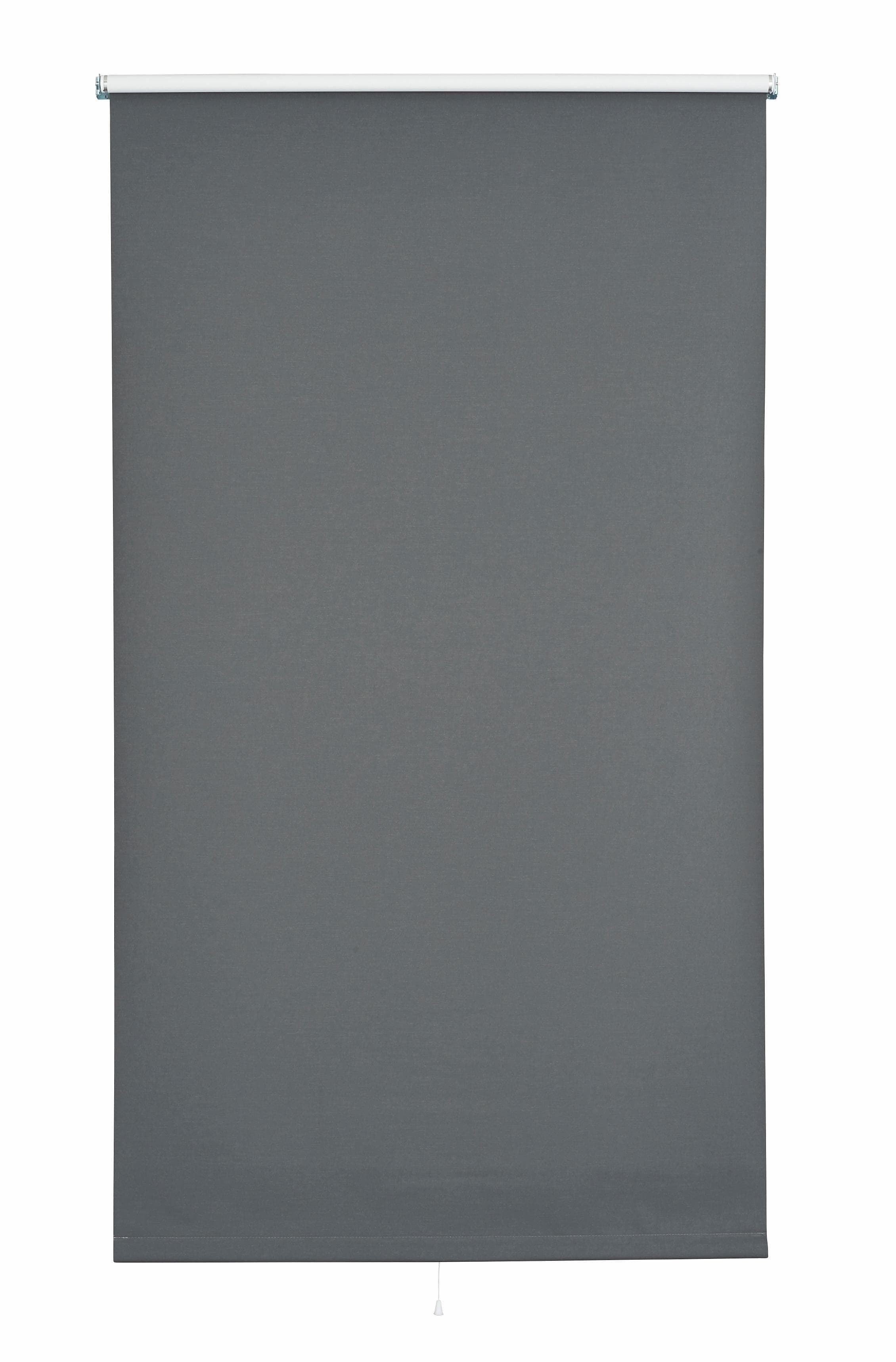 Springrollo SUNLINES "Uni" Grau Polyester 182x180 cm