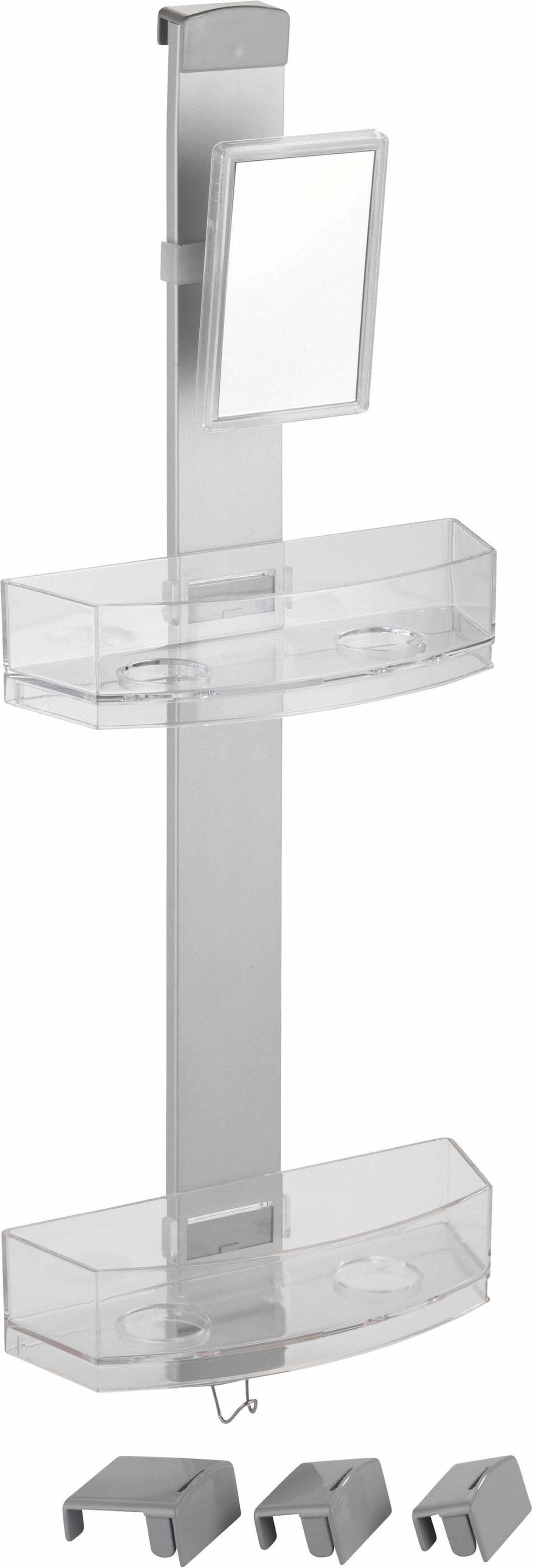 Graues Duschregal mit PREMIUM Design für Ihr Badezimmer