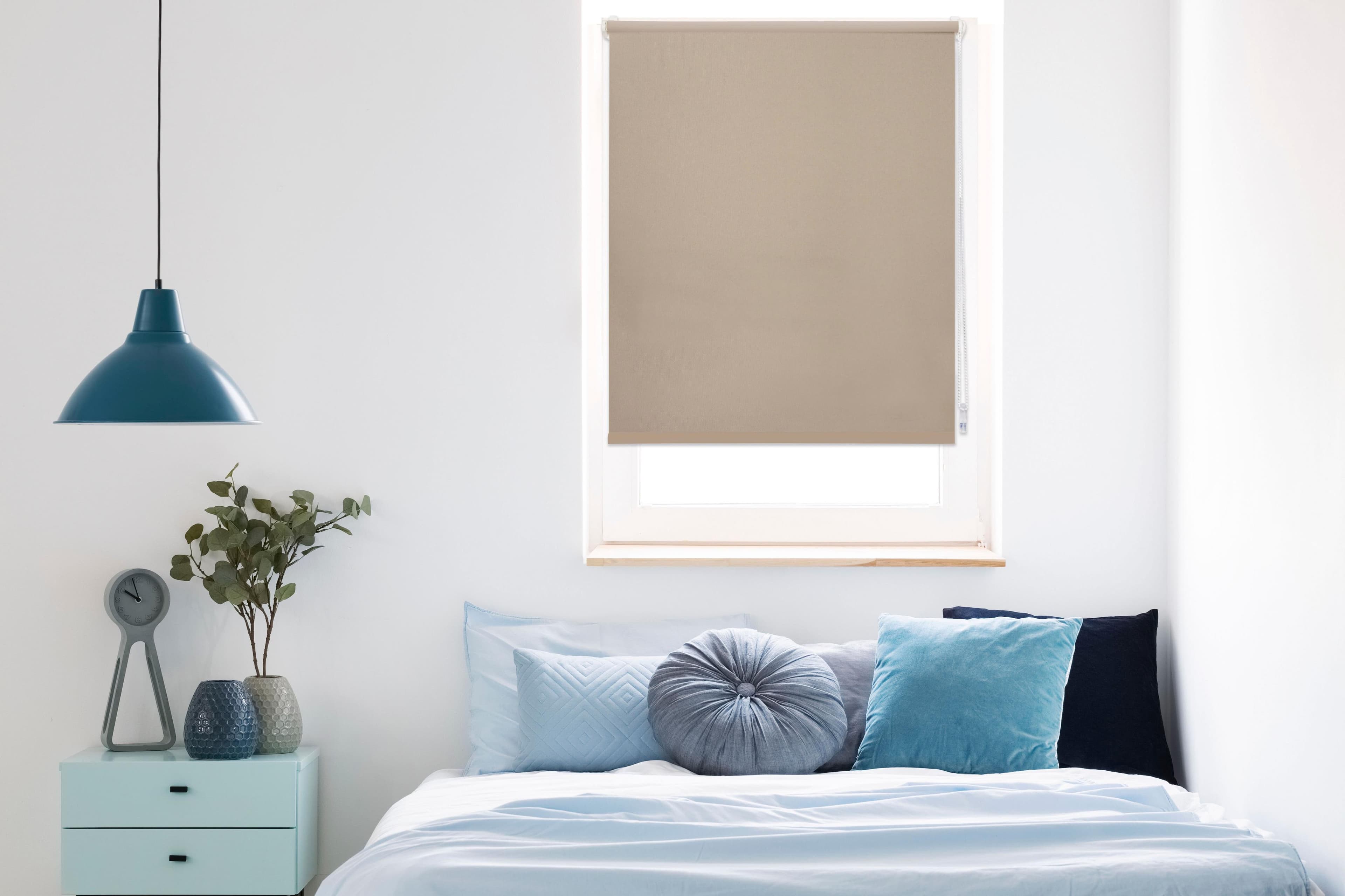 MYDECO Seitenzugrollo Win Tageslichtrollo Beige