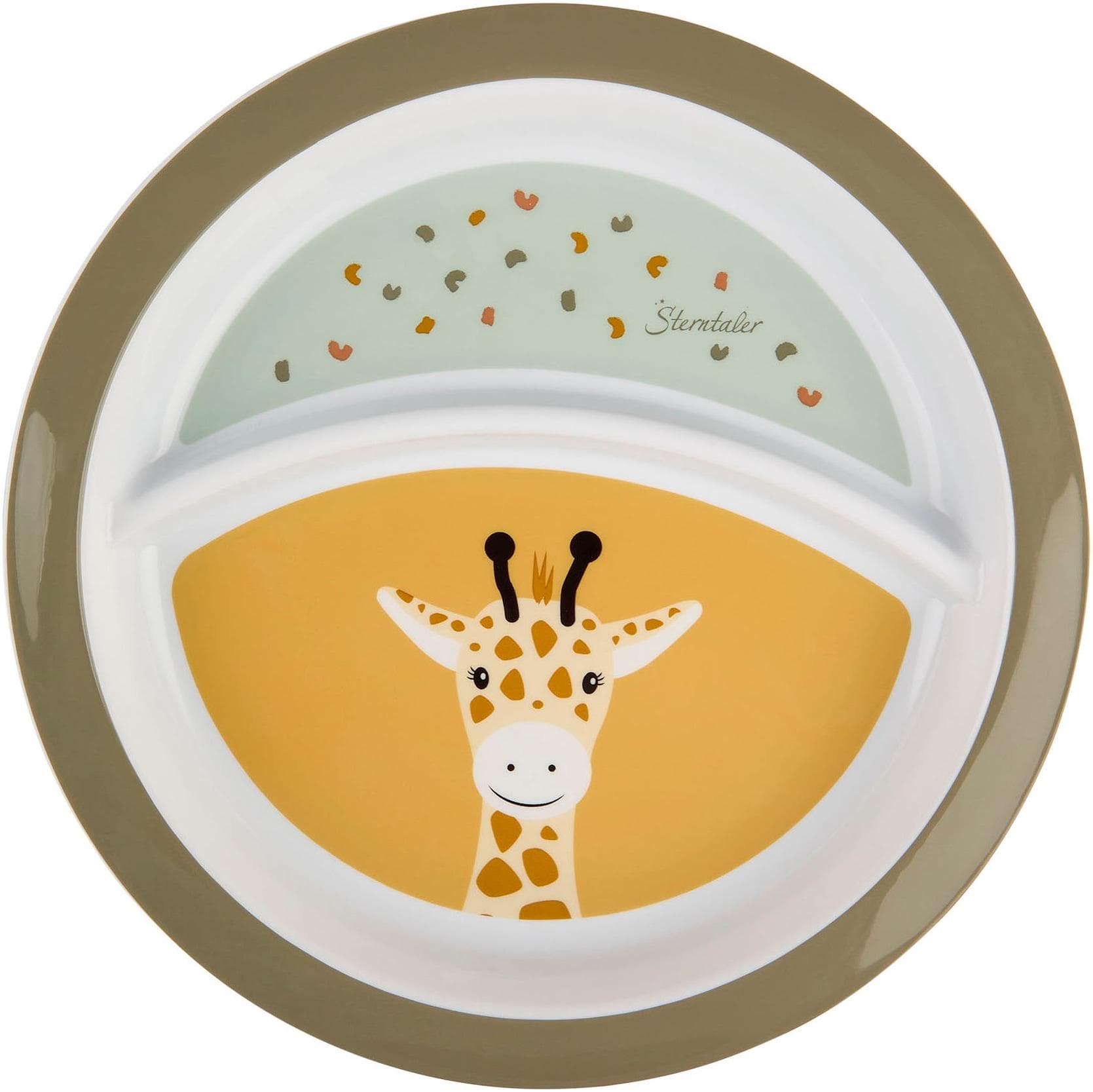 Sterntaler Safari Kinder-Teller 22 cm Grün Polypropylen