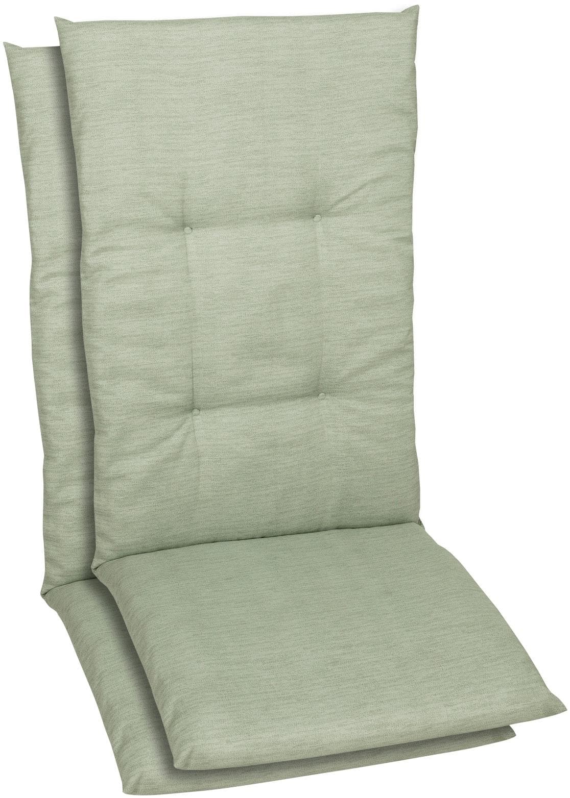 GO-DE Hochlehnerauflage - Komfortable Gartenstuhlpolster für Entspannung