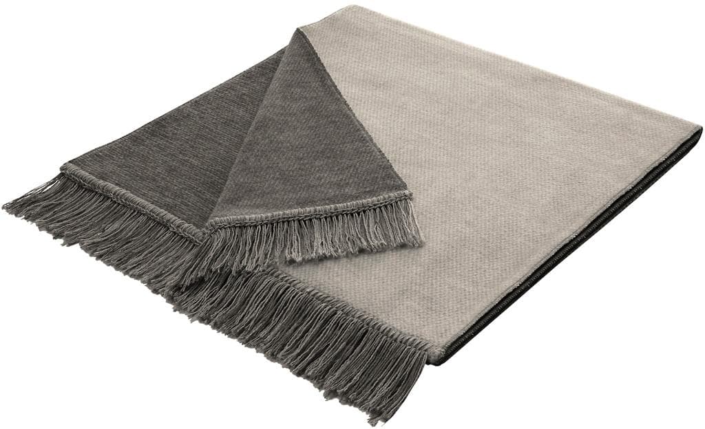 BIEDERLACK Sesselschoner Cotton Cover Salt & Pepper Silber Grau