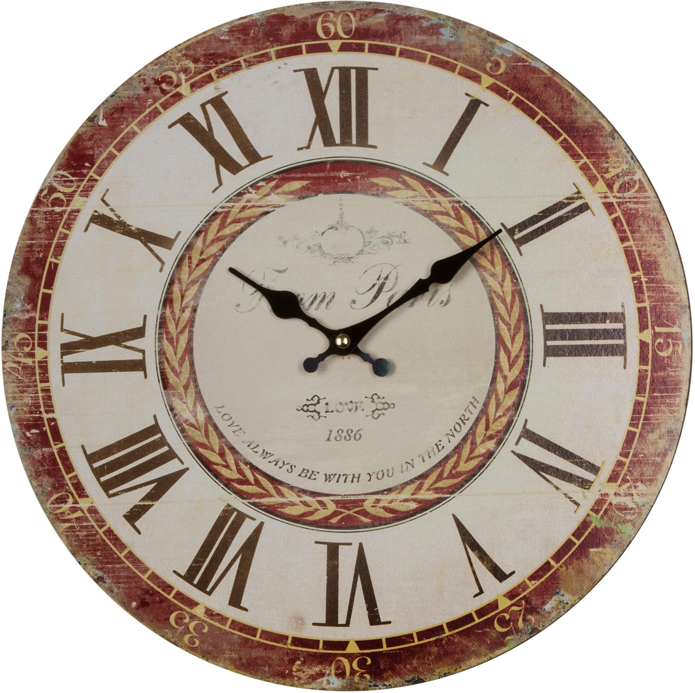 Wanduhr Love Grau MyFlair