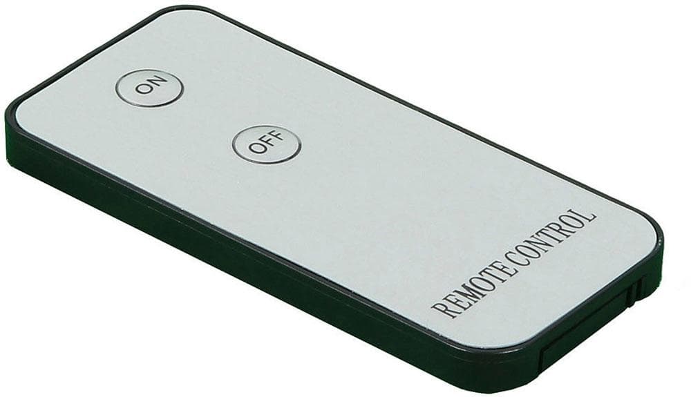 AMBIENTE HAUS LED-Kerze Fernbedienung Schwarz