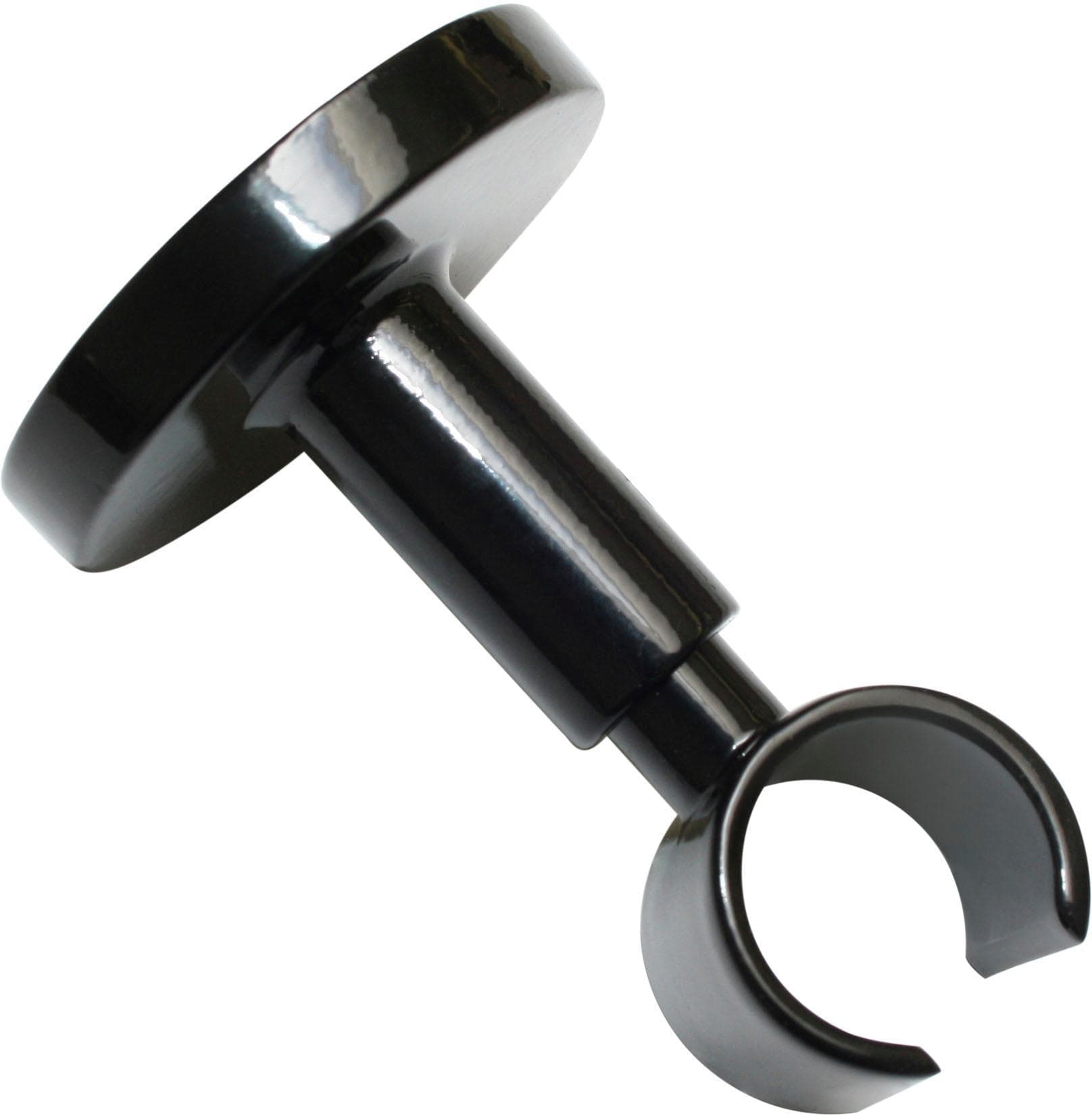Gardinia Deckenträger Chicago Schwarz Ø 20 mm
