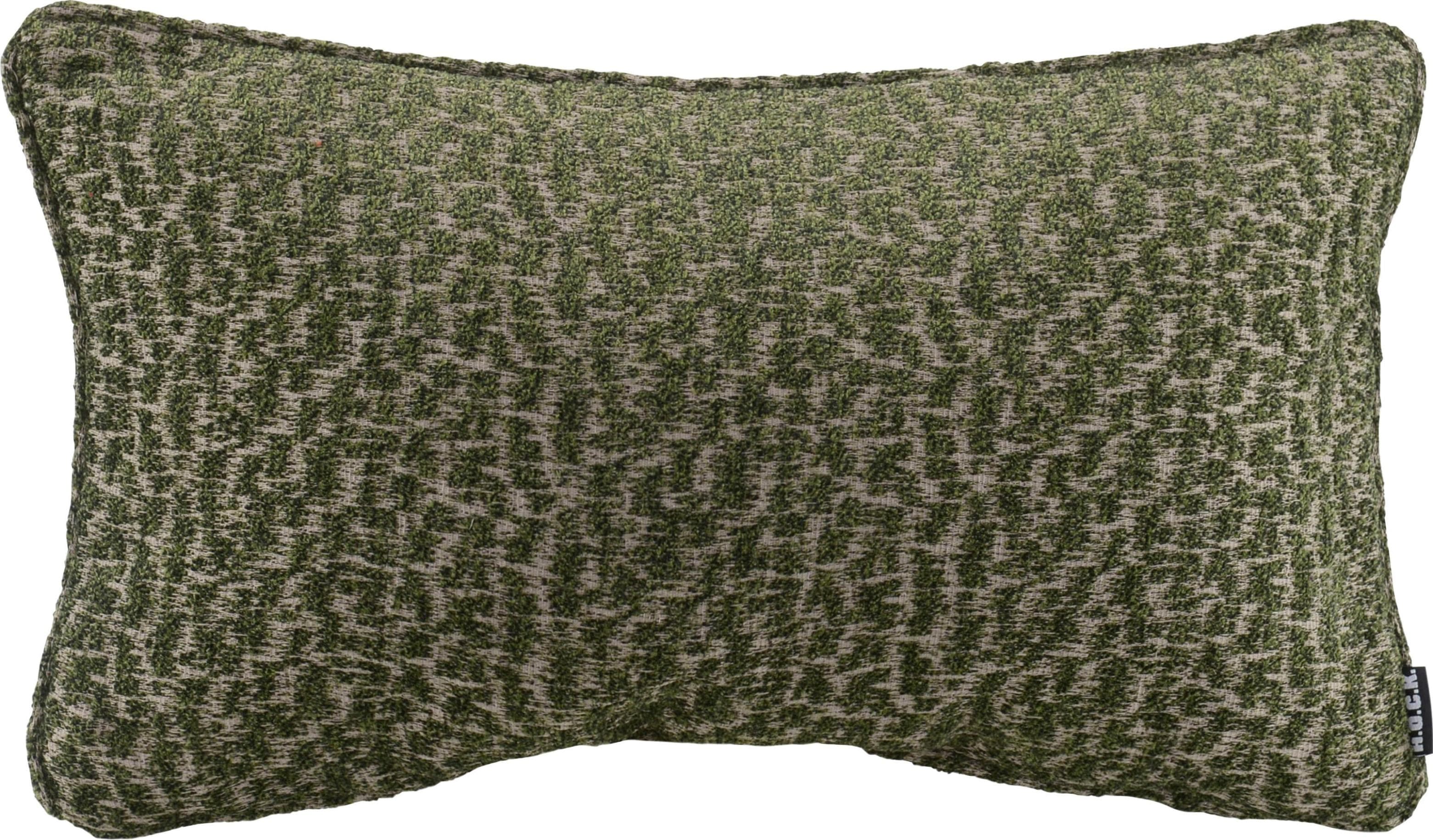 H.O.C.K. Dekokissen Sheffo Grün Gemustert