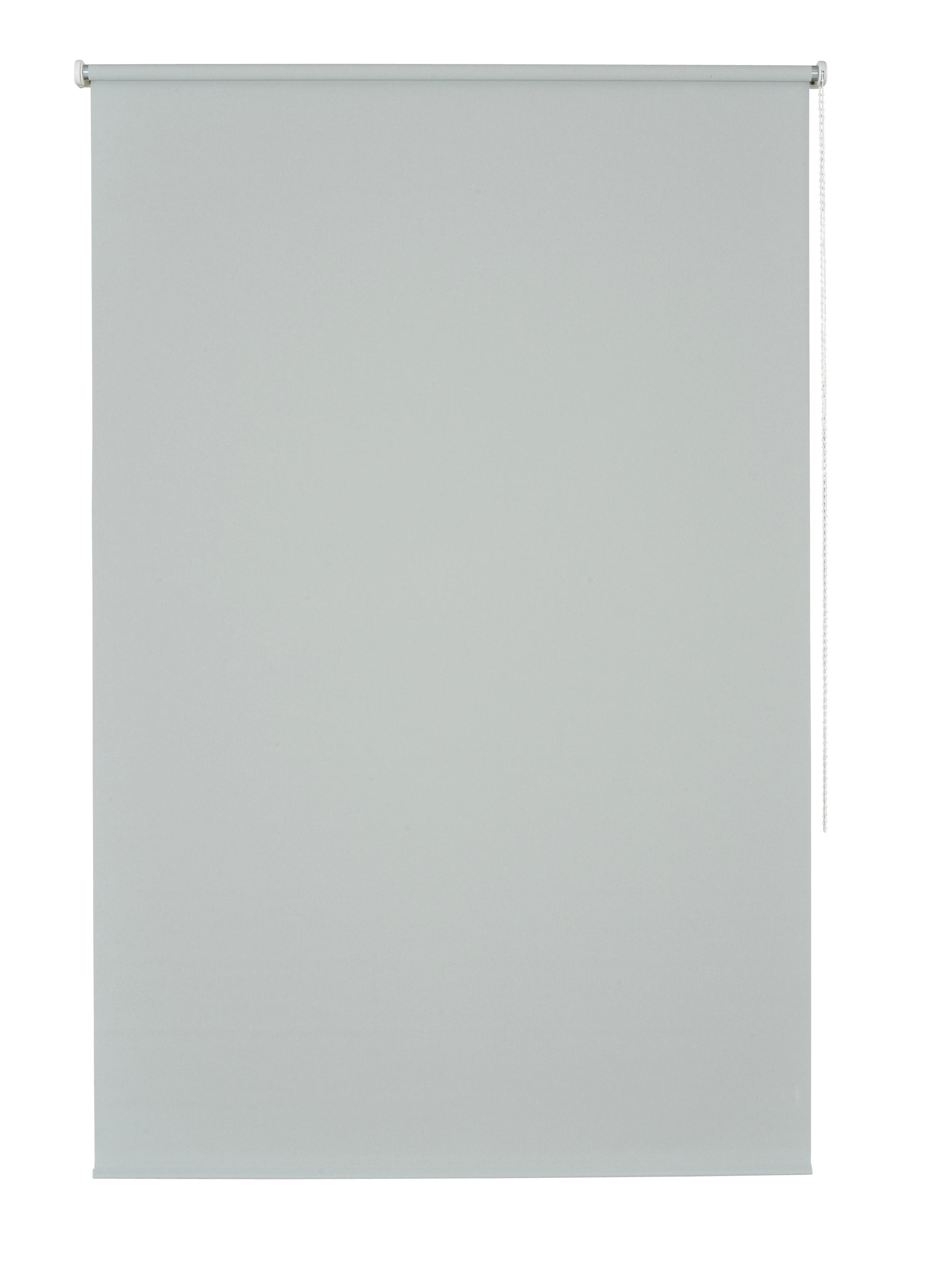 GOOD LIFE Seitenzugrollo Amelie Hellgrau 92x180cm Polyester
