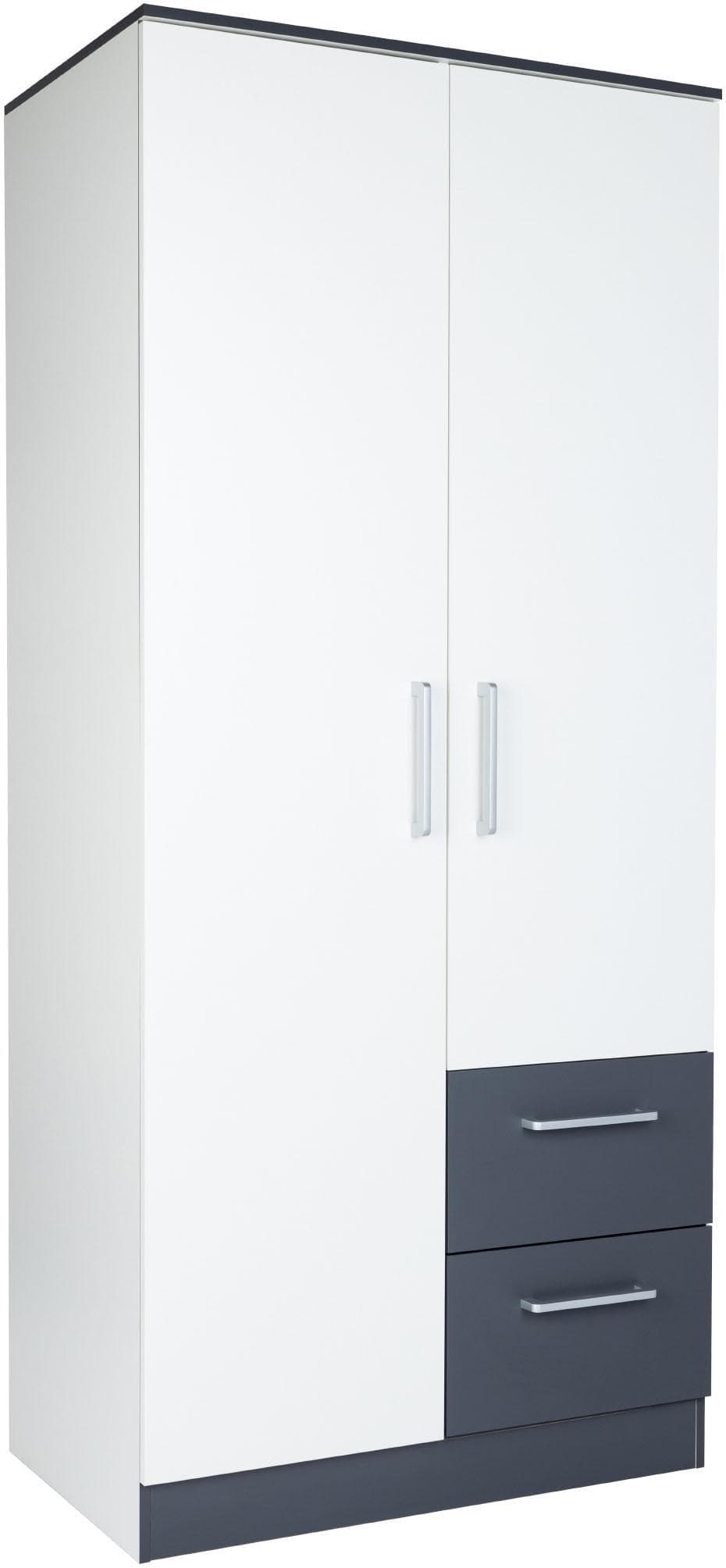 INOSIGN Kleiderschrank Kent: Modernes Holzdesign mit Flexiblen Einlegeböden