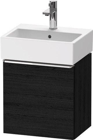 Duravit D-Neo Waschtischunterbau wandhängend Eiche Schwarz Matt