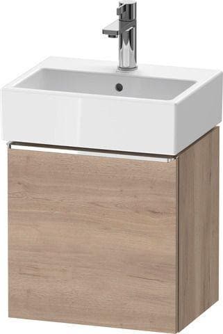 Duravit D-Neo Waschtischunterschrank Wandhängend Eiche Marmoriert Matt Chrom