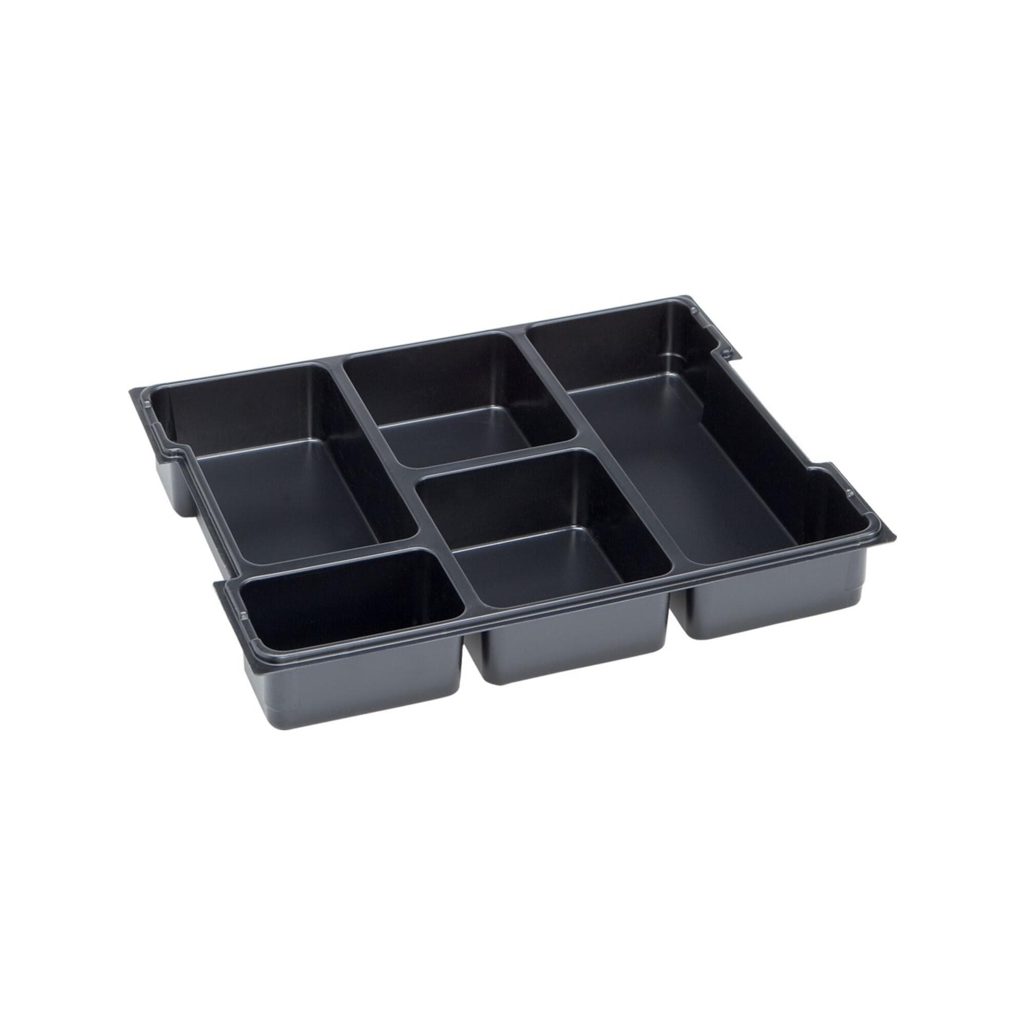 Kleinteileeinsatz L-BOXX® LB 102 Polystyrol 12 Mulden Schwarz