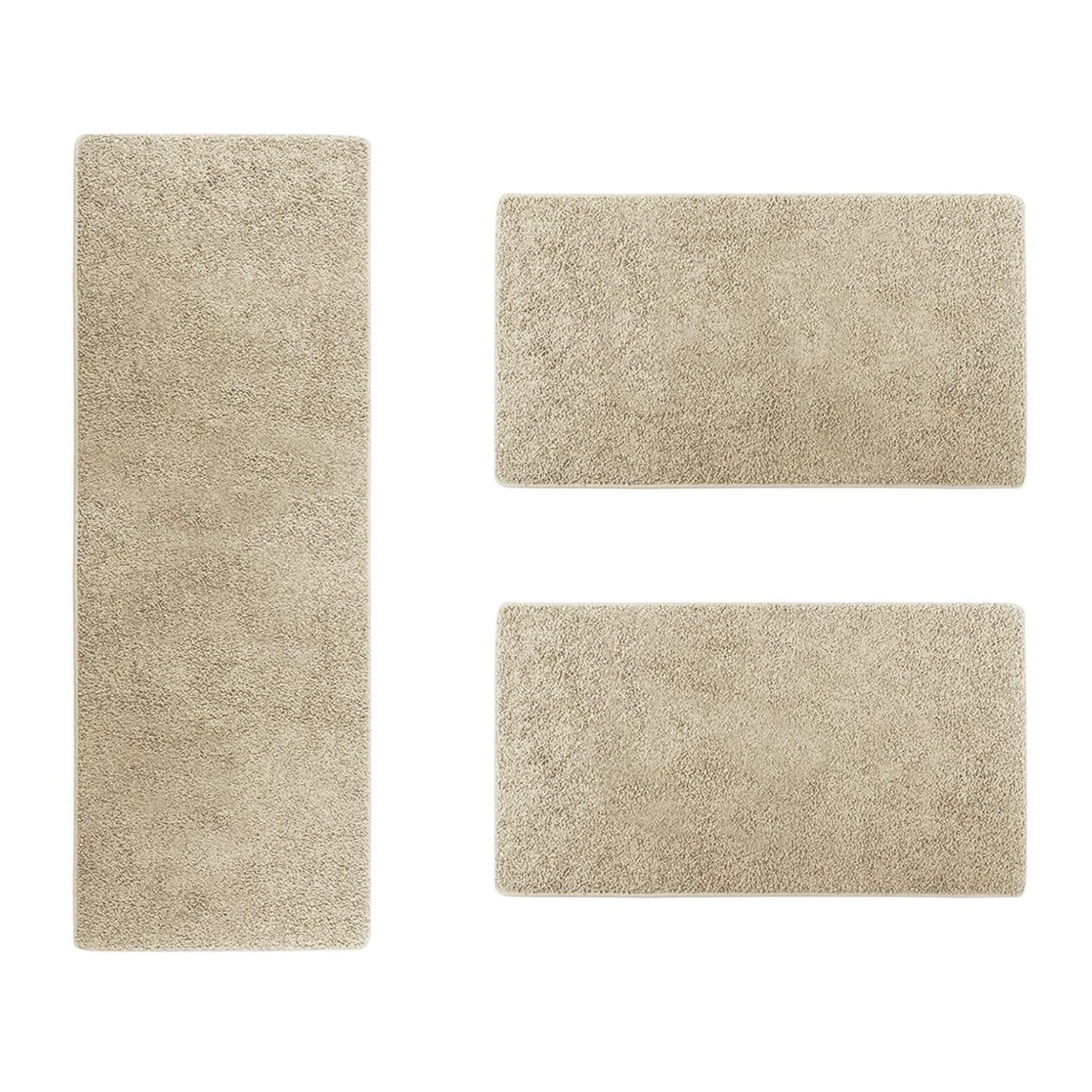 Karat Shaggy-Bettumrandung Barcelona Beige