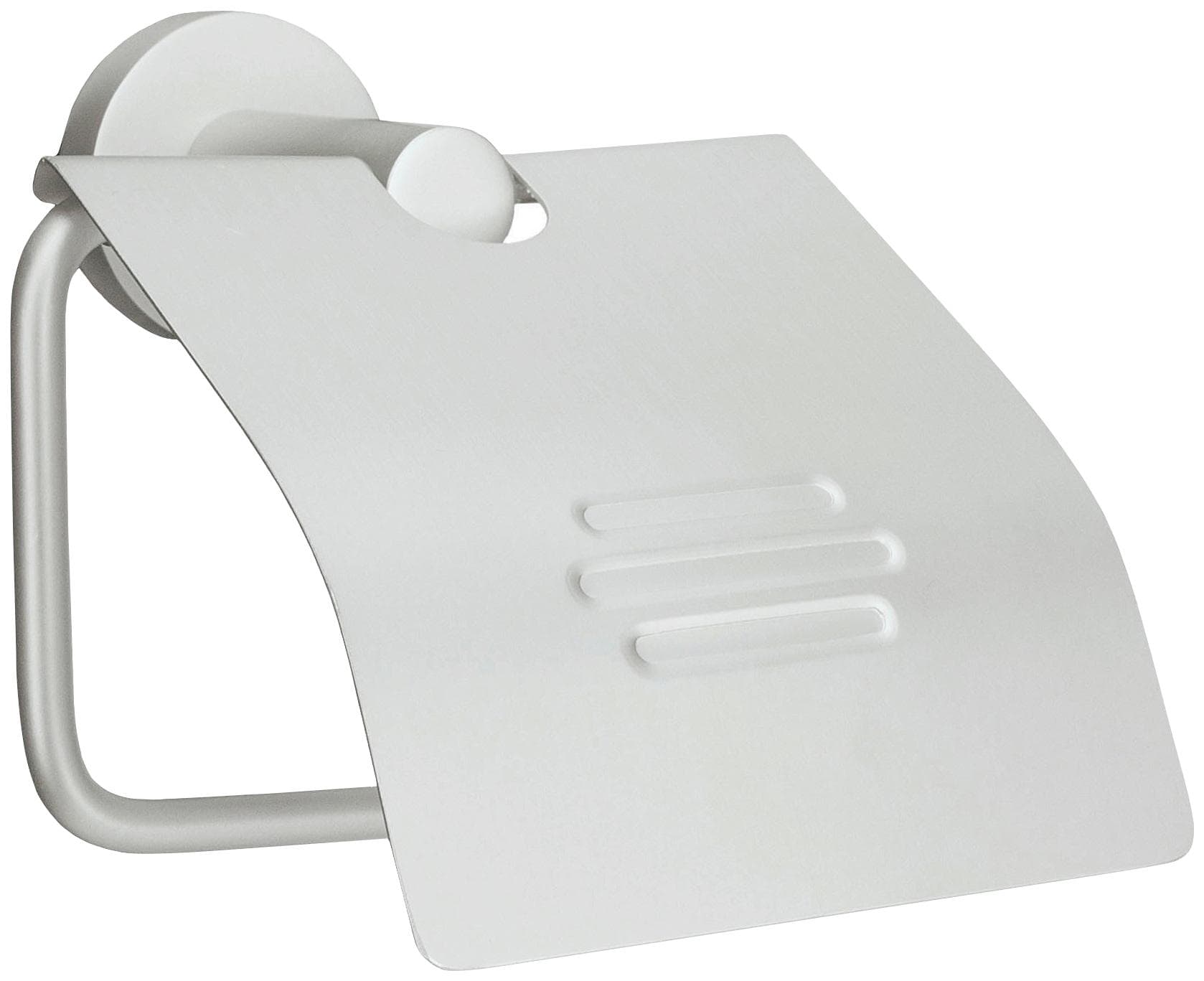Kleine Wolke Apollo Toilettenpapierhalter Grau Aluminium