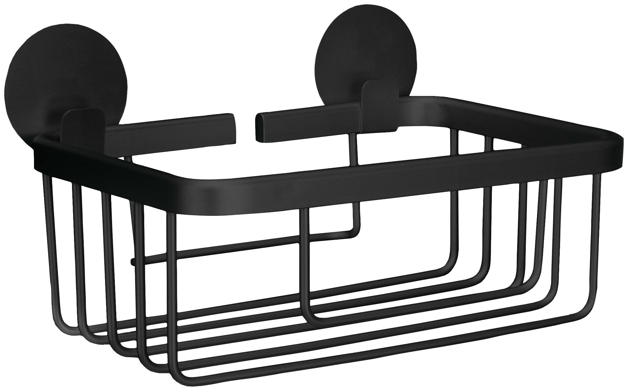 Kleine Wolke Duschkorb Rocco - Aluminium Wandkorb für Badezimmer