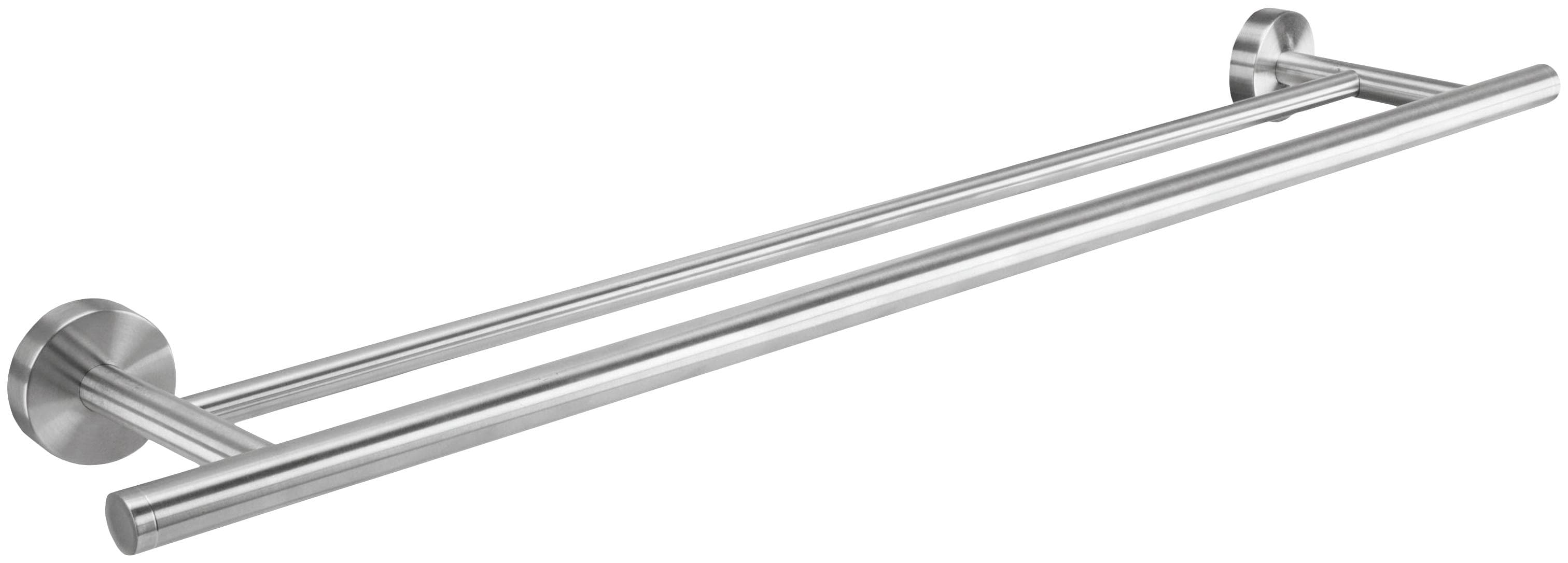 Kleine Wolke Allegra Doppelhandtuchhalter Edelstahl Chrom