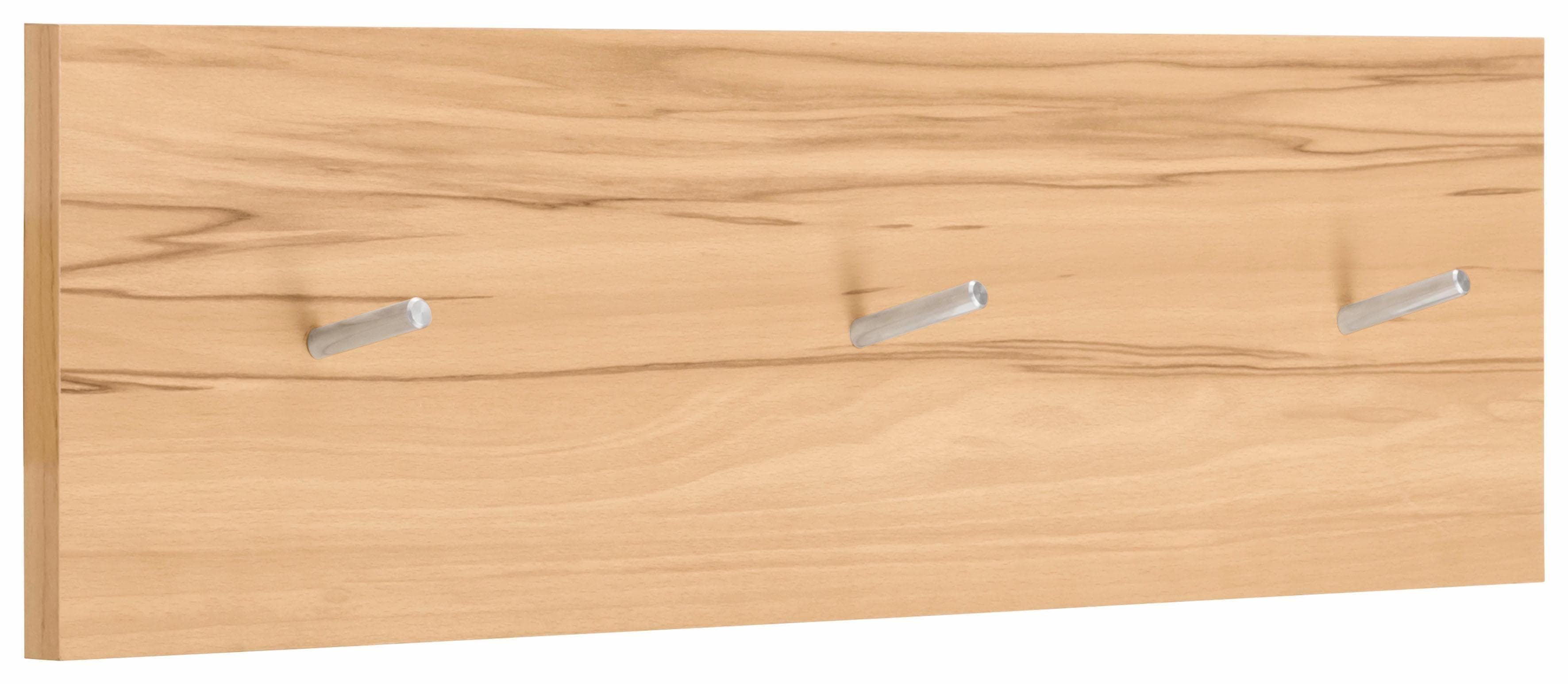 VOGL Toronto Garderobenpaneel Beige 3 Haken Holzwerkstoff