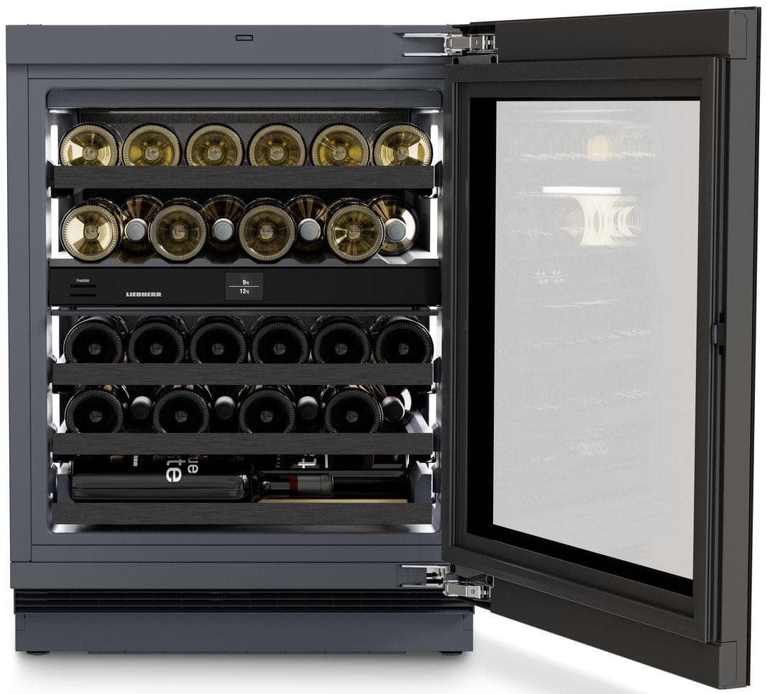 LIEBHERR Unterbauweintemperierschrank UWgbi 3682 Schwarz