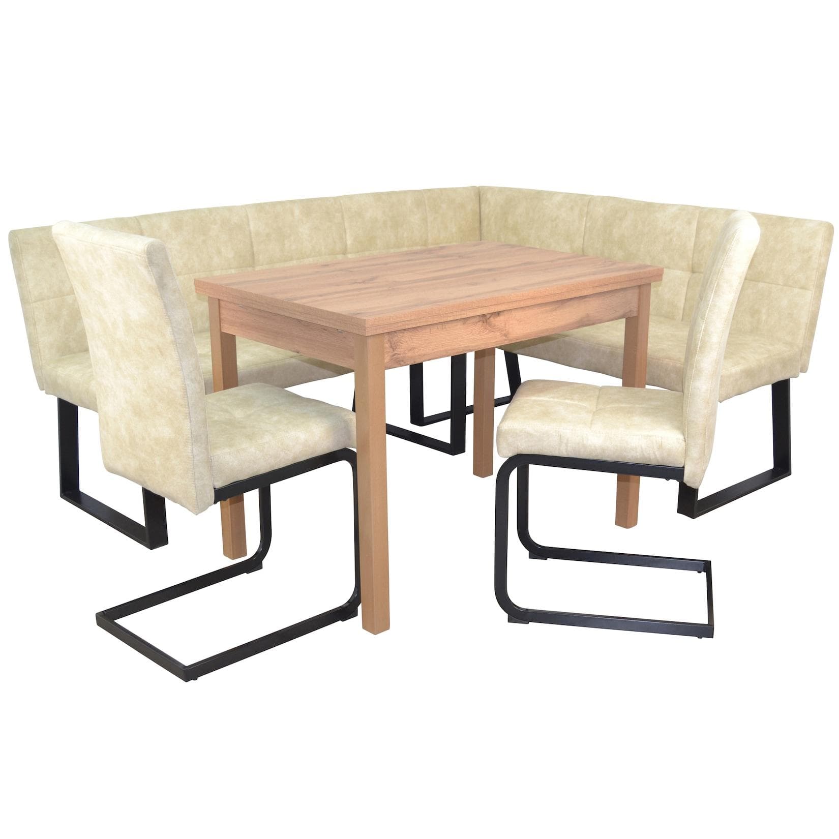 moebel-direkt-online Eckbankgruppe 4-tlg.