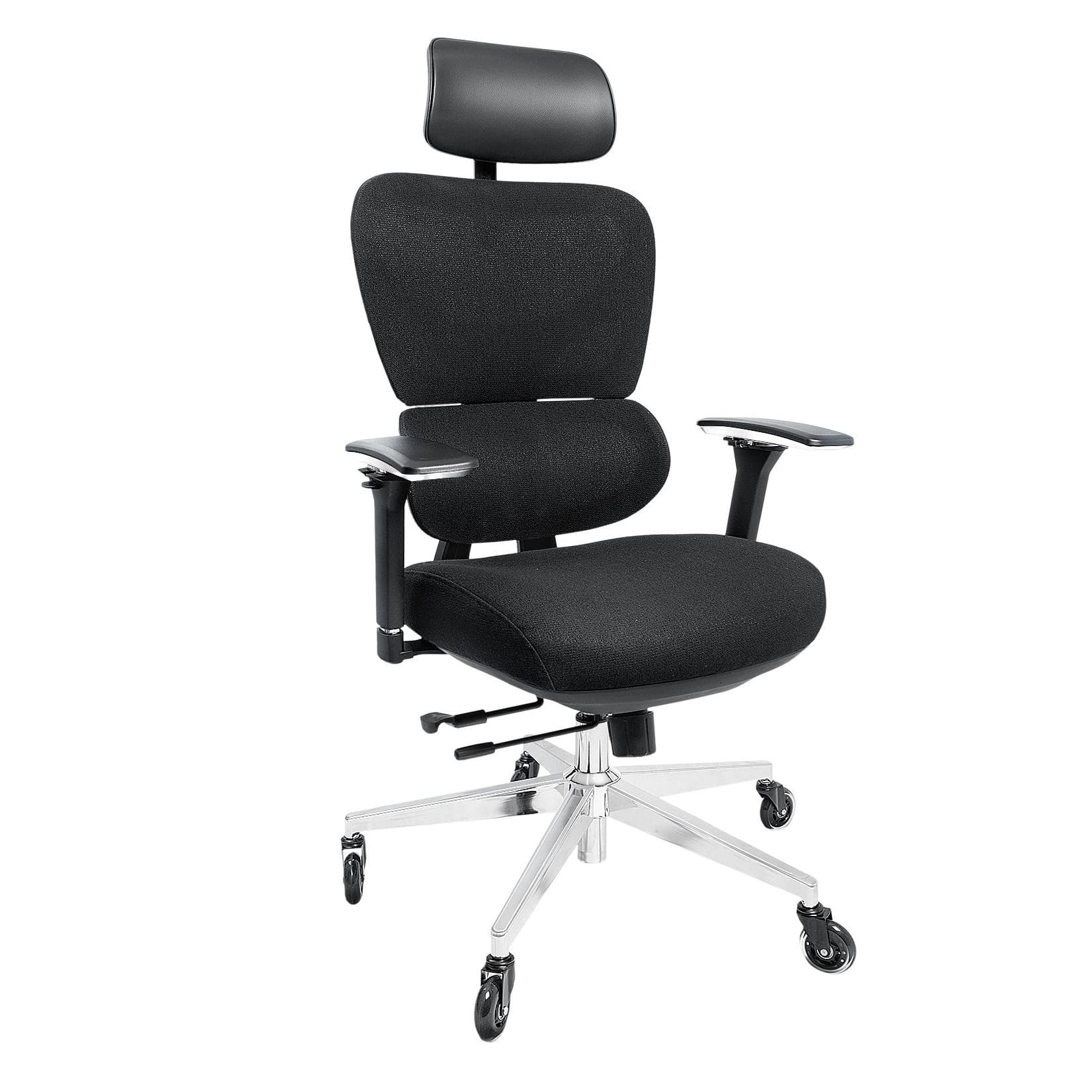 CLOUVOU ProSeat Bürostuhl Ergonomisch Schwarz