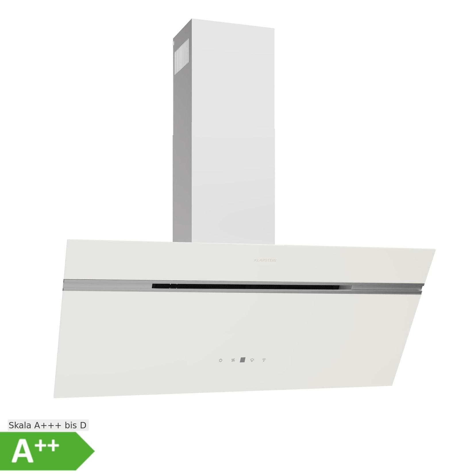 Klarstein Alina Dunstabzugshaube 90 cm 690 m³/h Leise EEK A++