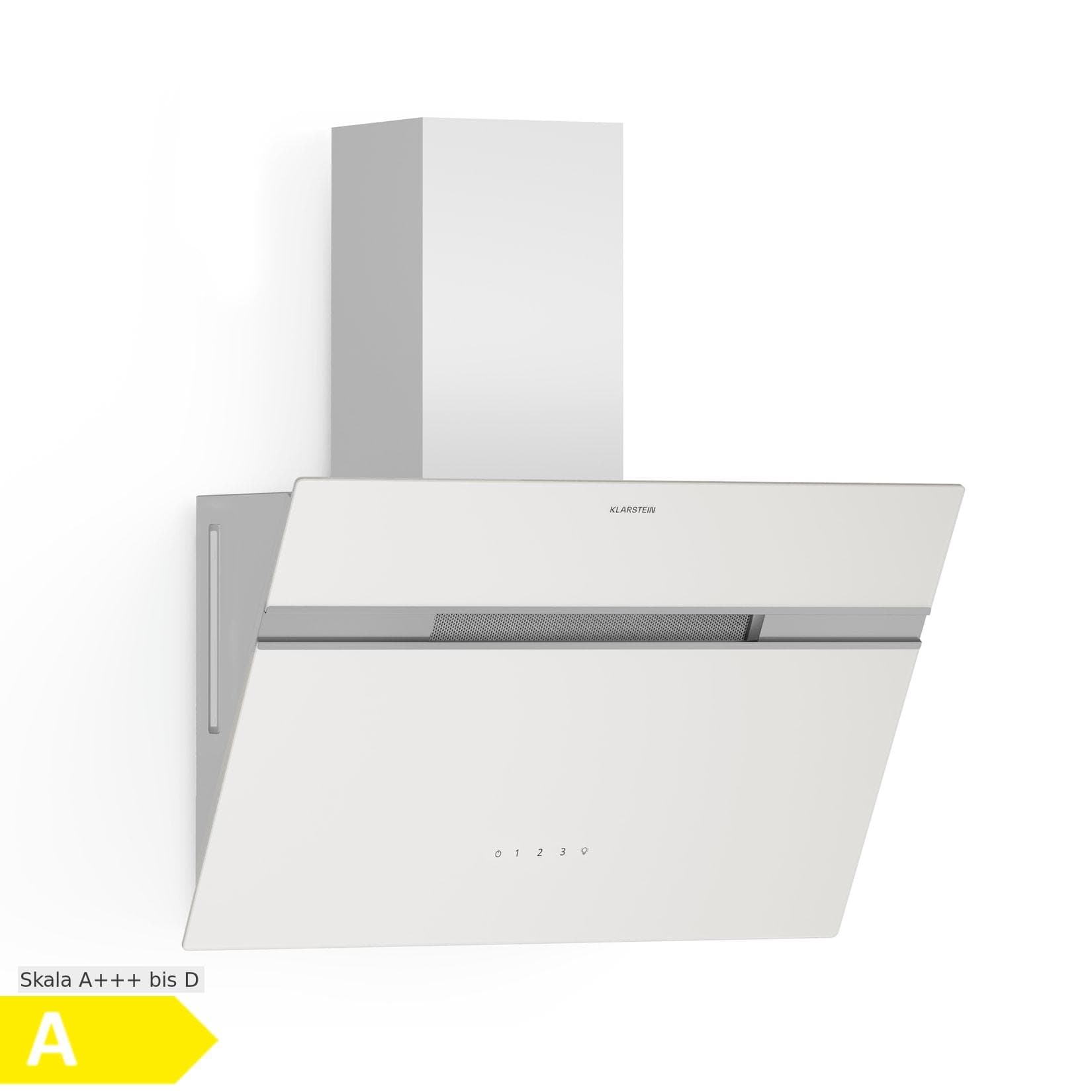 Klarstein Alina Dunstabzugshaube 60 cm 600 m³/h Leise EEK A