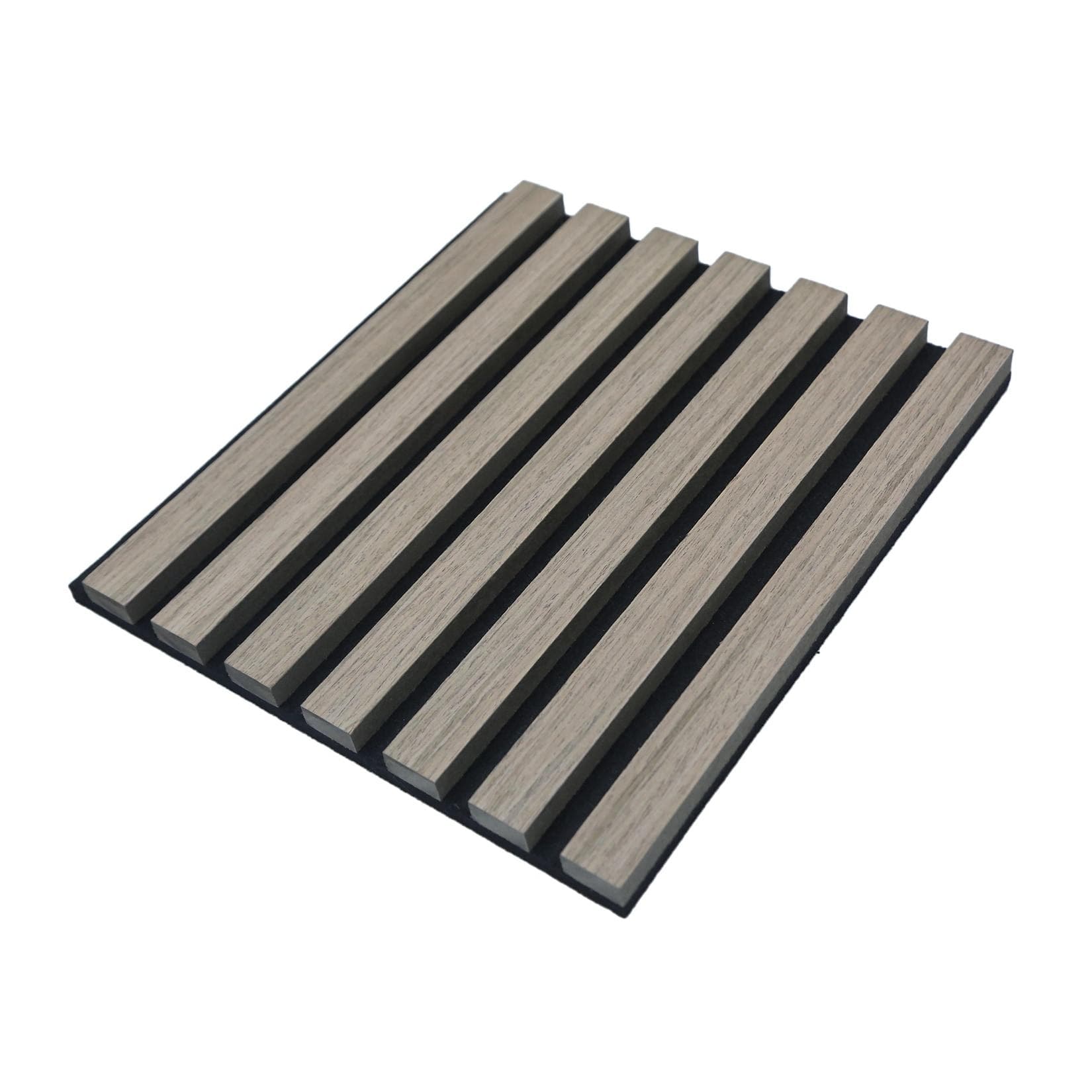 HOME DELUXE Akustikpaneel SONIC 3er Set Grey Oak Wanddekoration