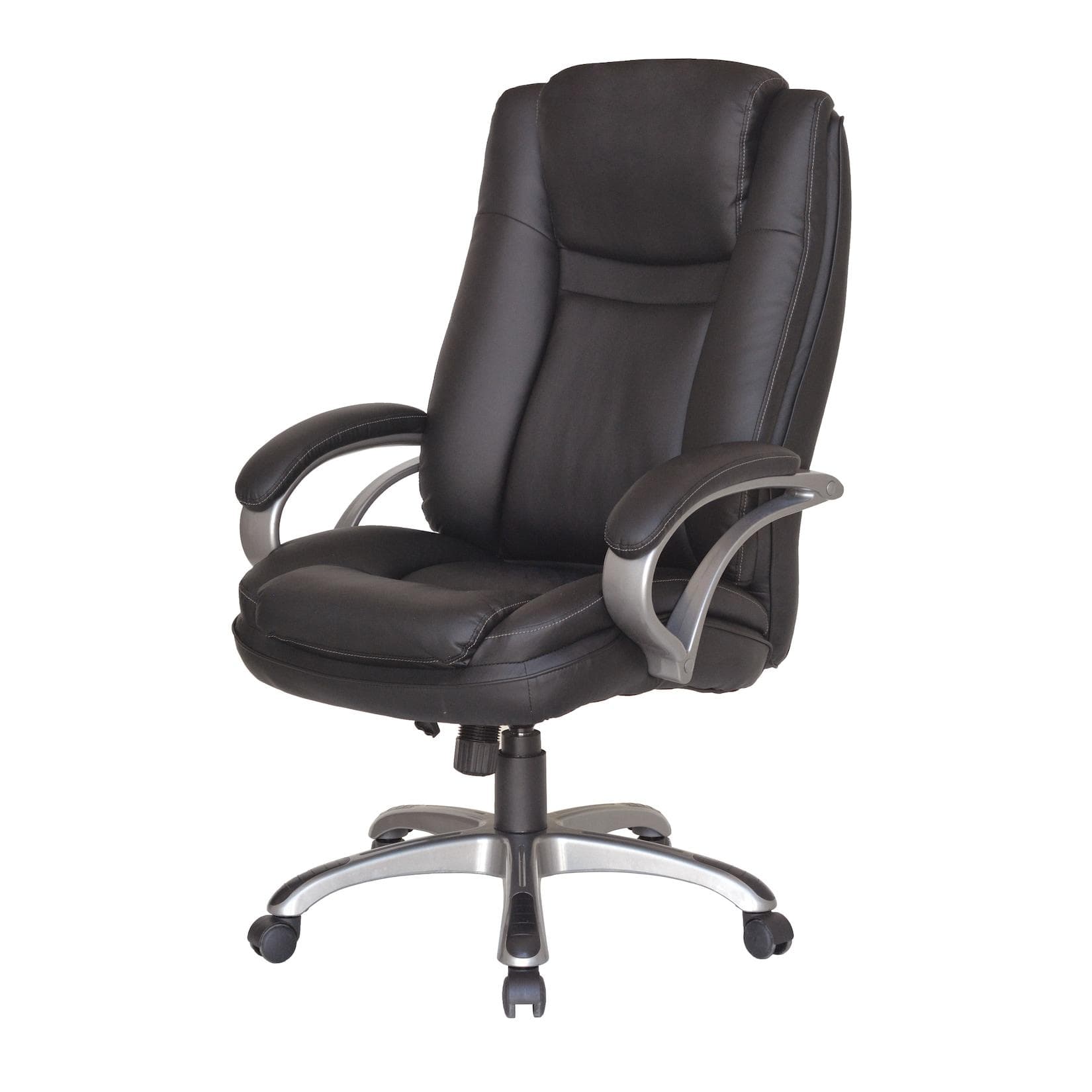 DC Living Chefsessel Schwarz Baumwolle Kunststoff