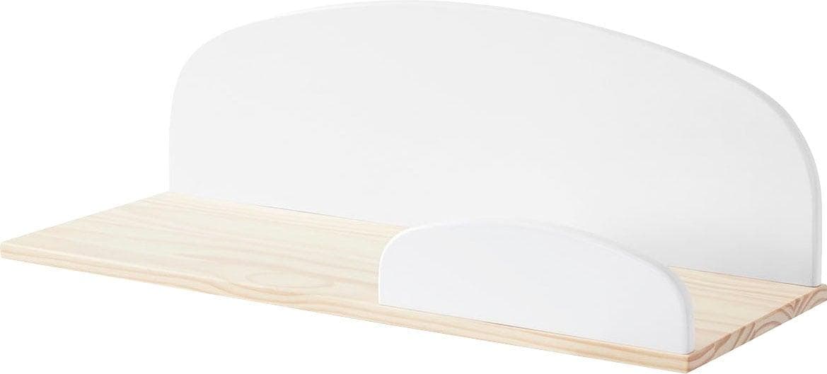 VIPACK Wandregal Kiddy Weiß MDF Kiefer massiv