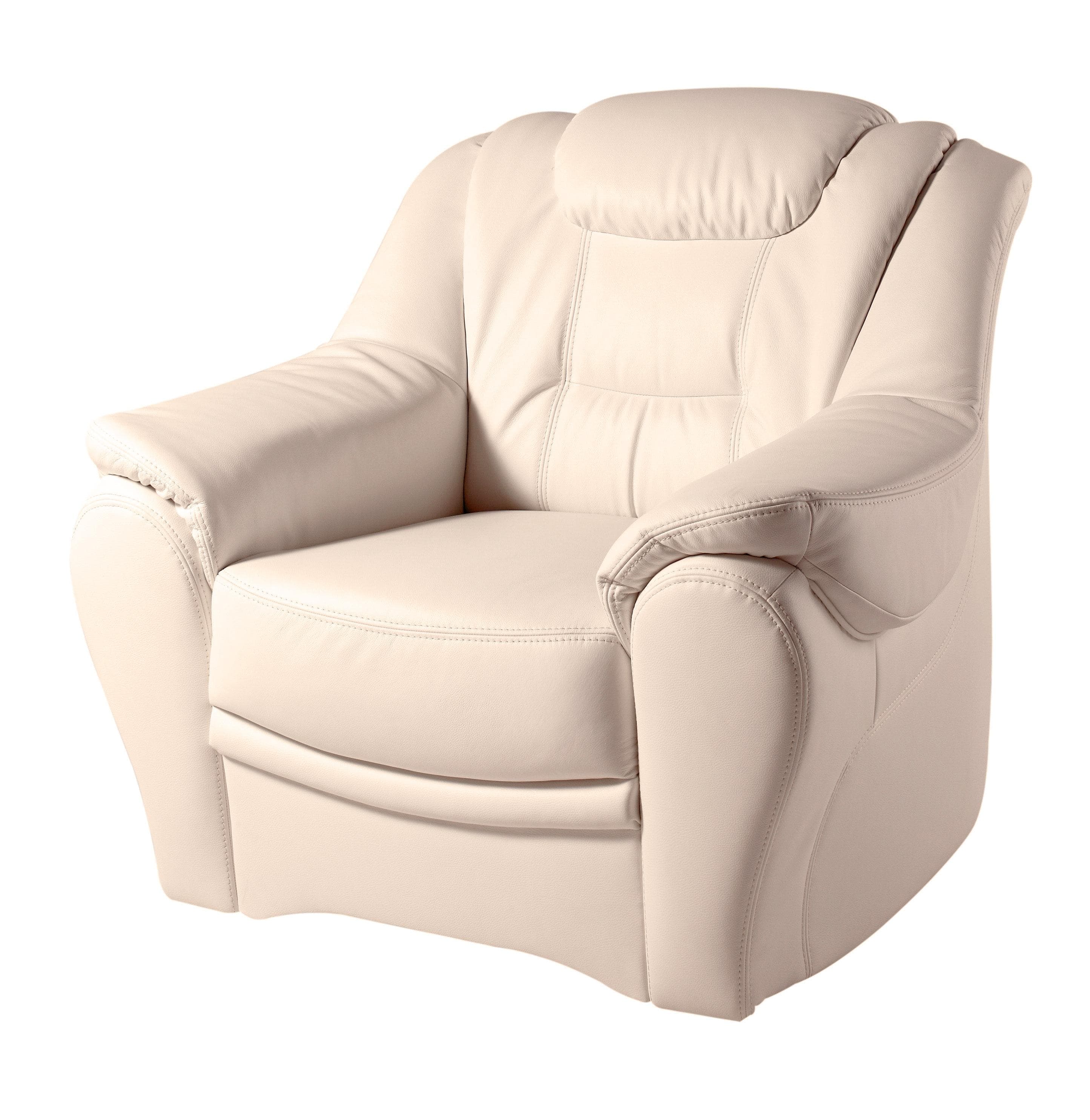SIT & MORE Sessel Bellevue Beige Luxus-Microfaser