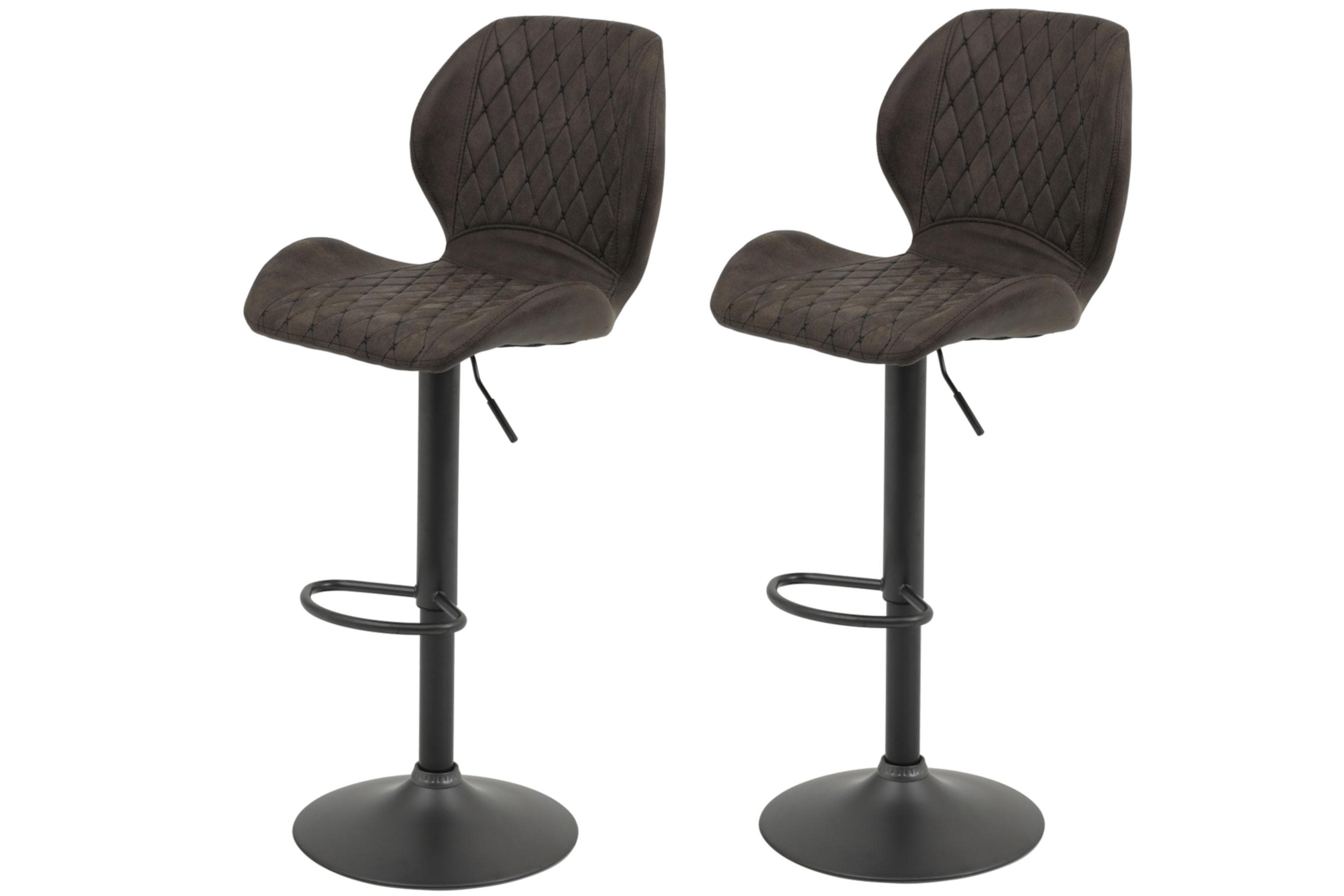 Stilvoller Barhocker in Set von 2