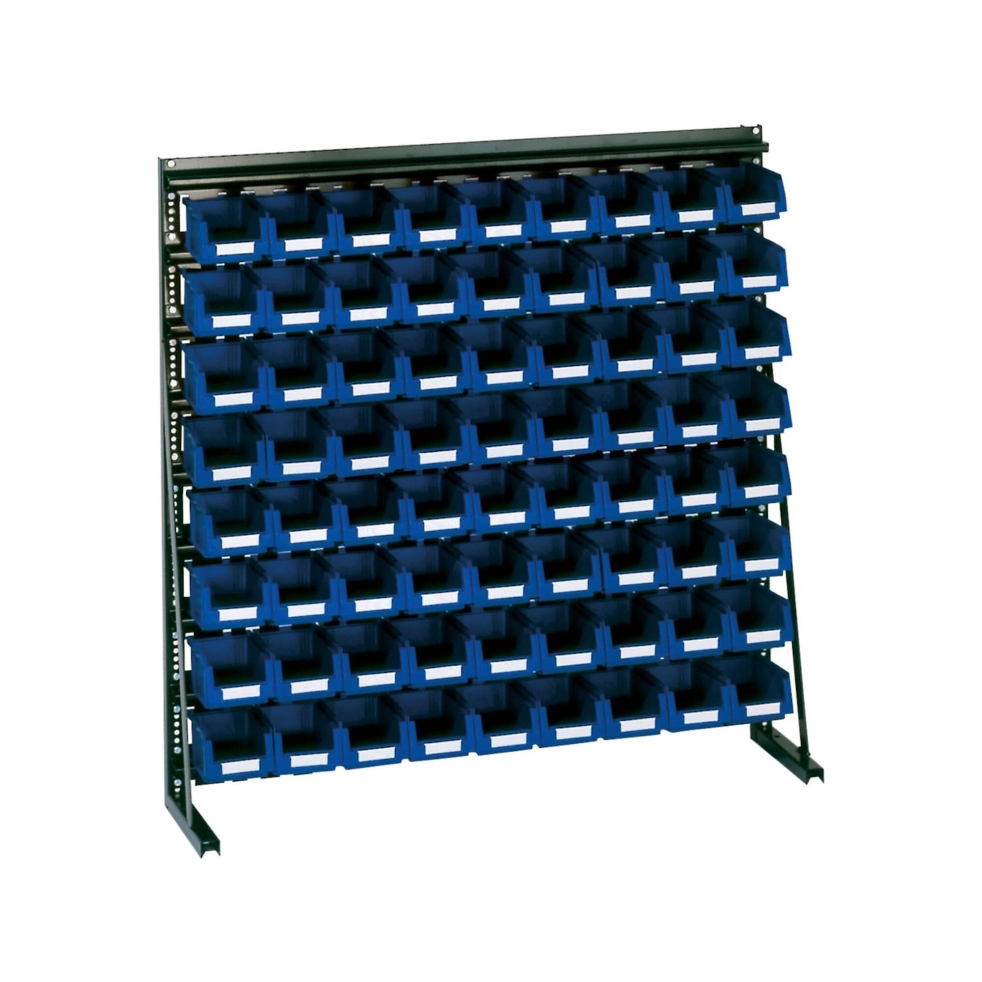 LA-KA-PE Vario-Regal V8A mit 72 PLK-Kästen Blau