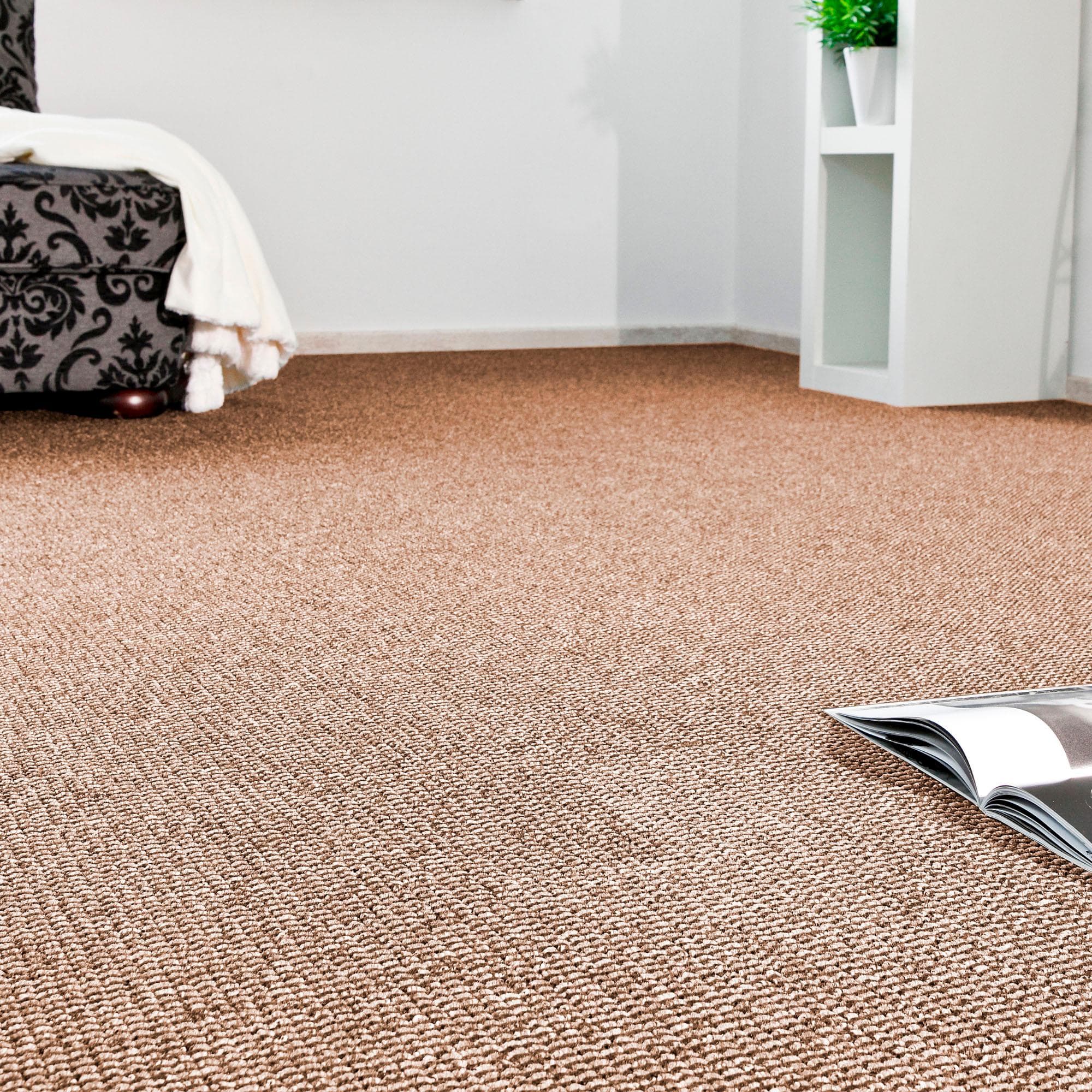 Teppichboden ANDIAMO Patras Strukturschlinge Braun