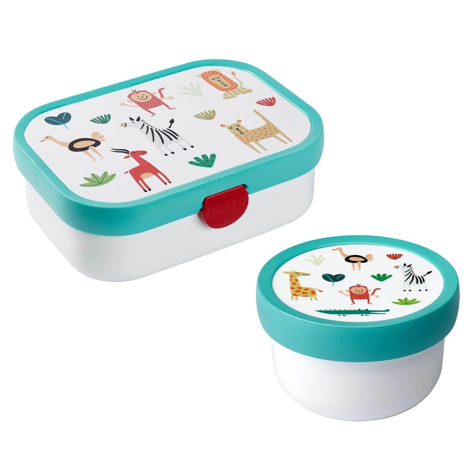 Mepal Bento-Set Animal Friends 300ml & 750ml Pausenbox