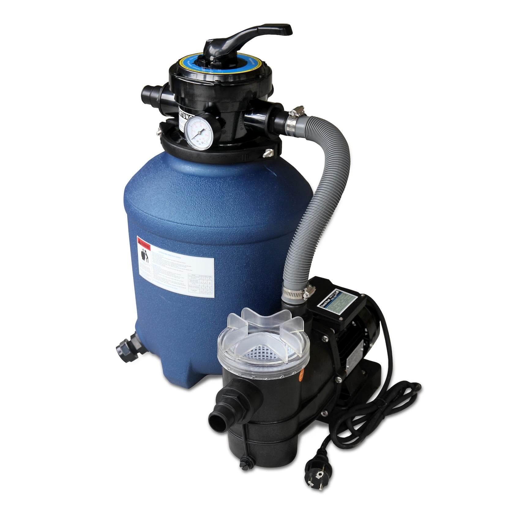 Karibu Poolfilteranlage 6,5m³ Sandfilter Pumpe