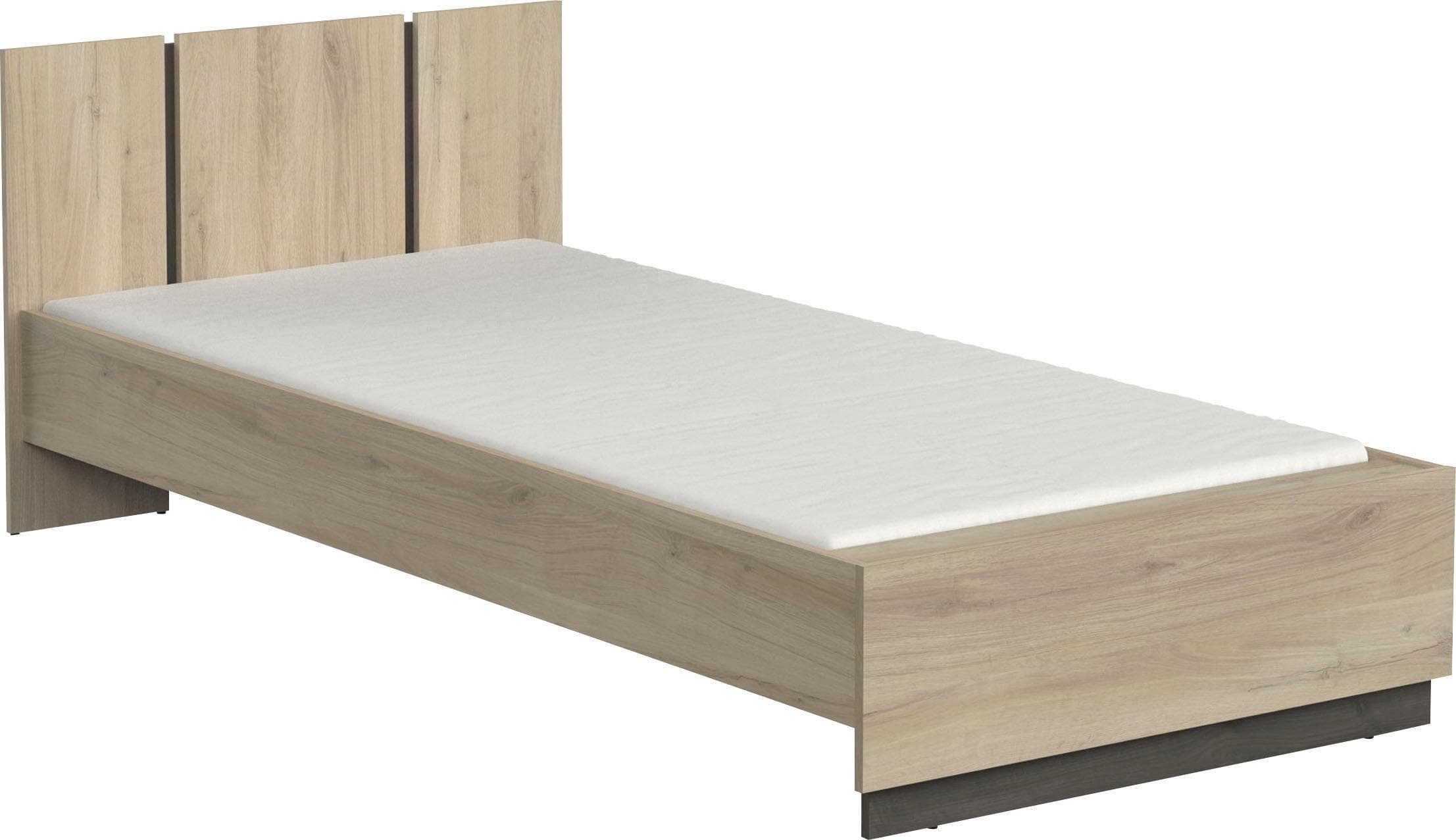 Demeyere GROUP Bettgestell Watson Braun Holzwerkstoff