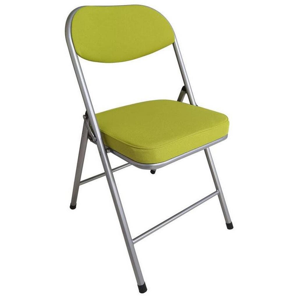 Klappsessel Alu Olivgrün Metall Textil Rundrohr 47x79x53 cm Klappbar Esszimmer