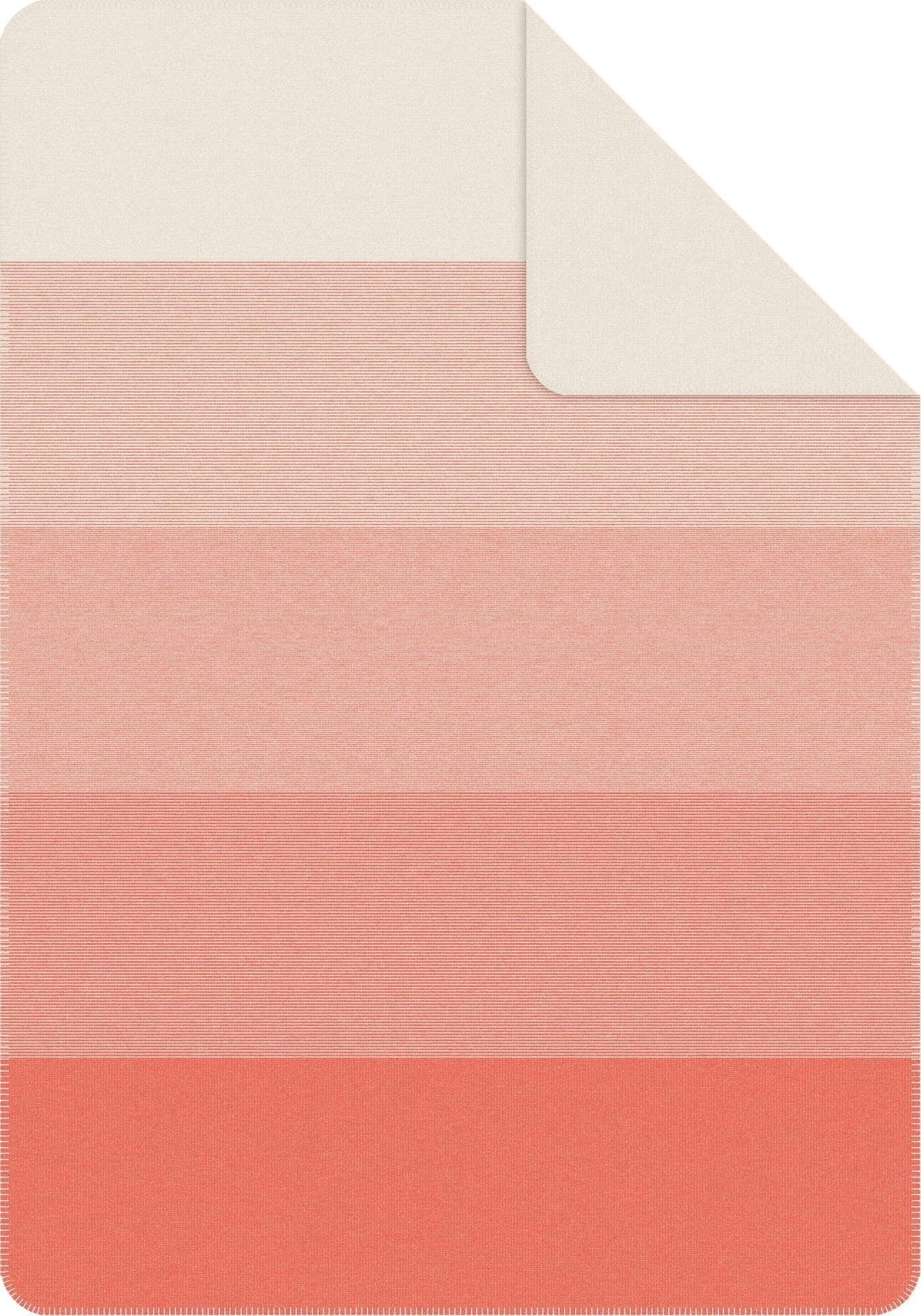 IBENA Jacquard Wohndecke Salerno - Gestreift & Kuschelig