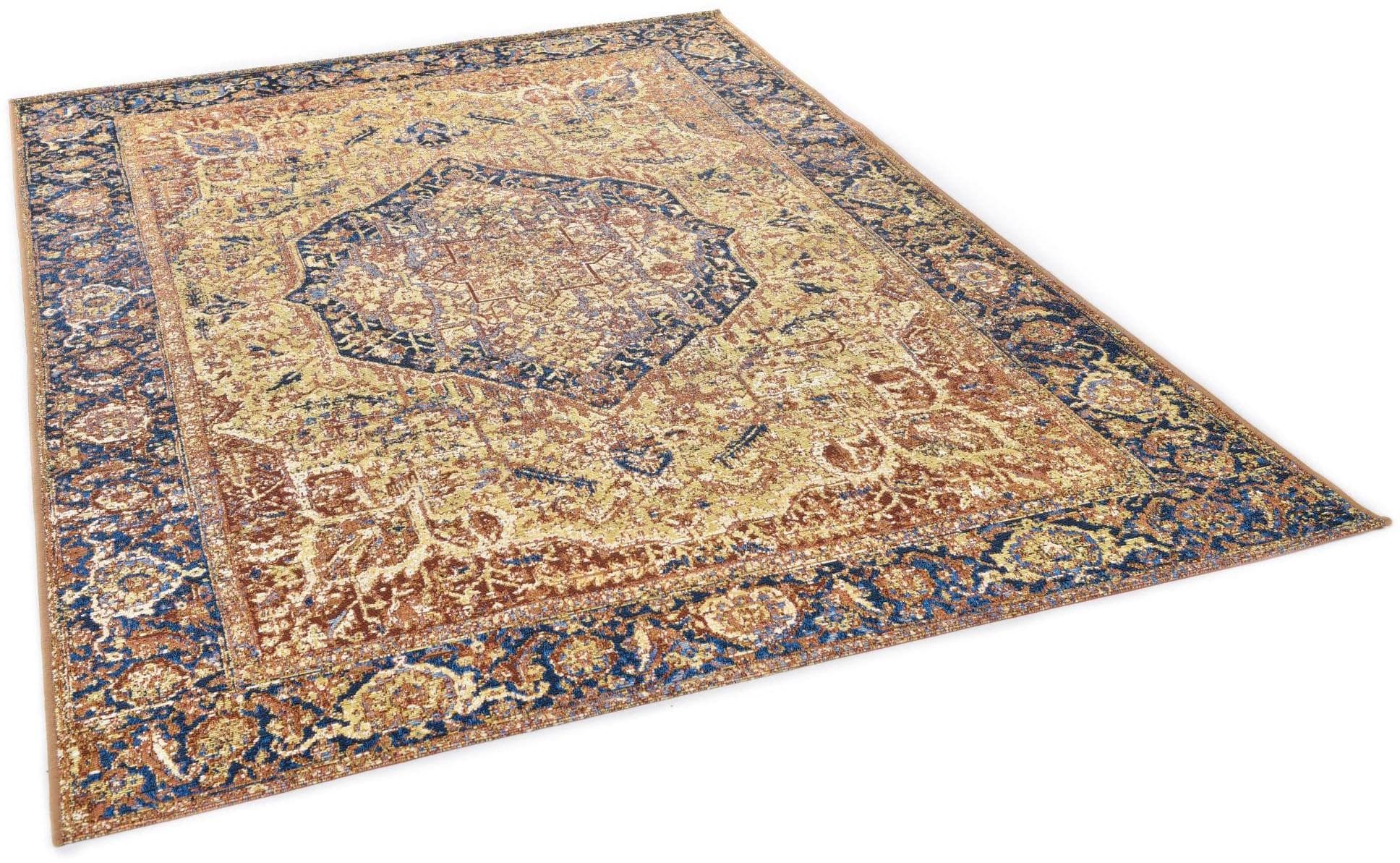 TOM TAILOR HOME Funky Outdoor Orient One Teppich Gold