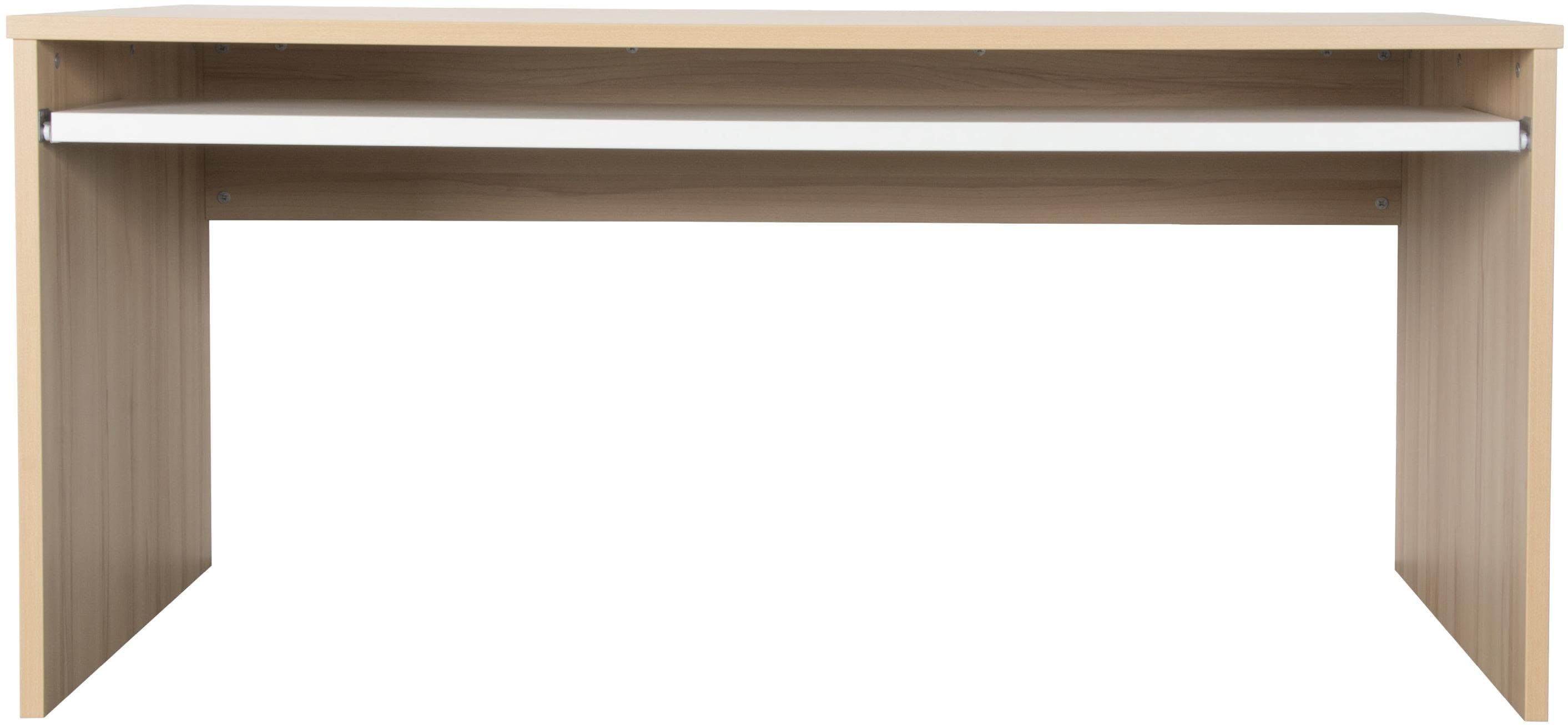 VOGL Schreibtisch Barrie mit Tastaturauszug Wildbuche