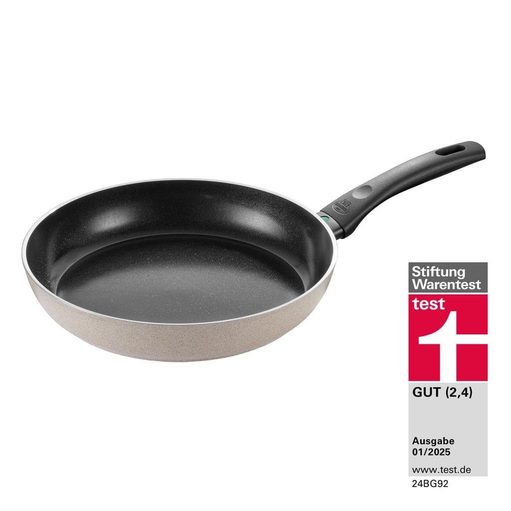 Ballarini Bratpfanne Ledro Schwarz Beige Antihaftbeschichtet