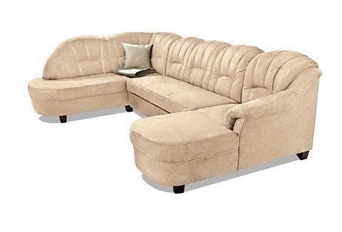 Home Affaire Budapest U-Form Wohnlandschaft mit Bettfunktion