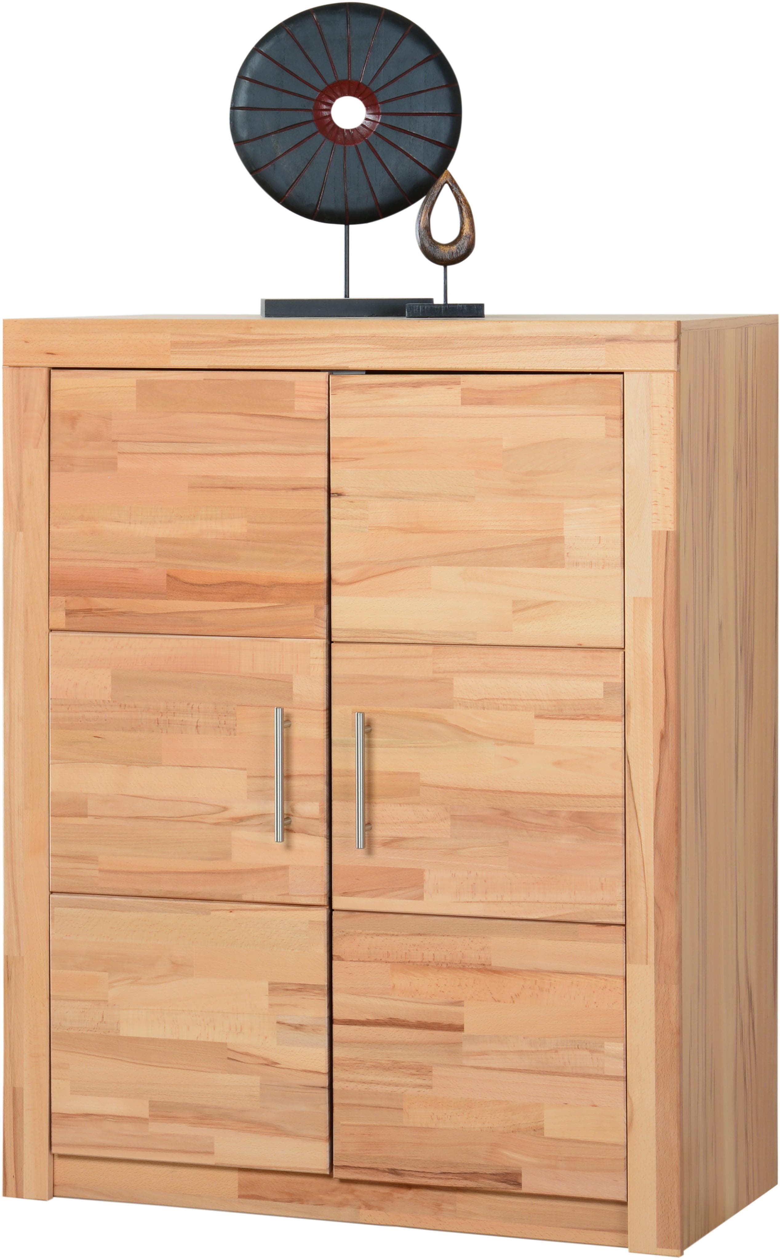 VOGL Aktenschrank Toronto Kernbuche Massivholz 90cm