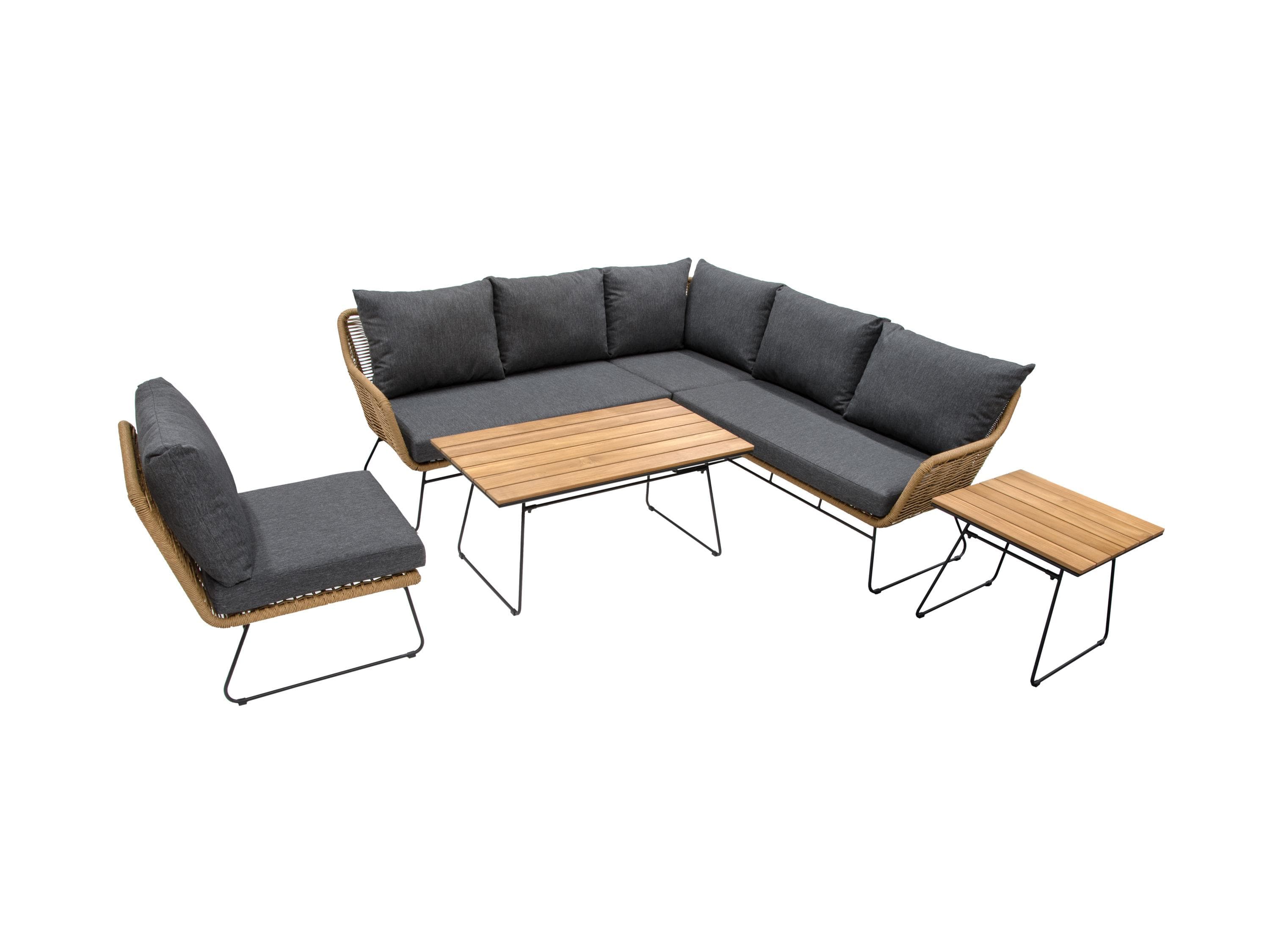 bellavista - Home & Garden® Lounge »Montreux« 4-teilig Polyrattan