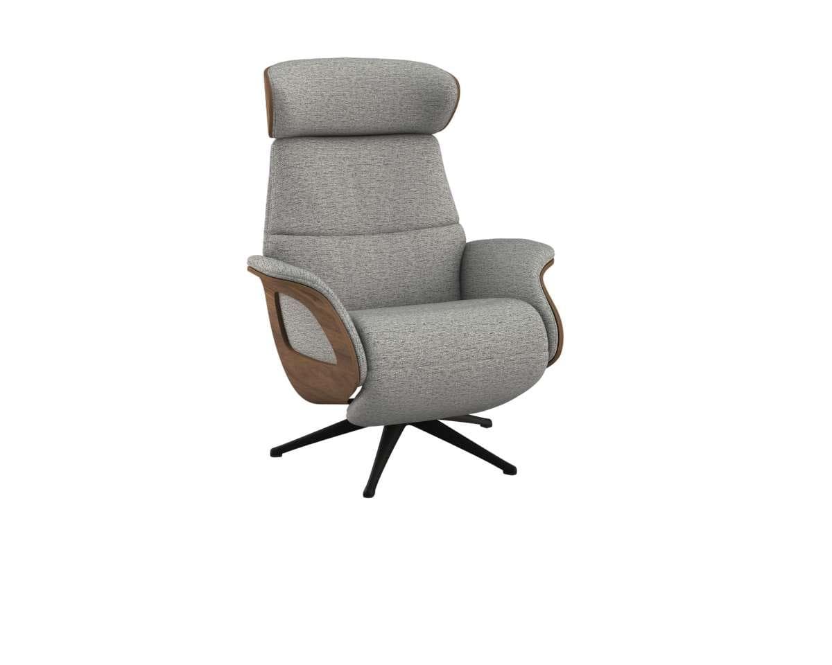 Flexlux Relaxsessel Clement Elektrisch Verstellbar Grau