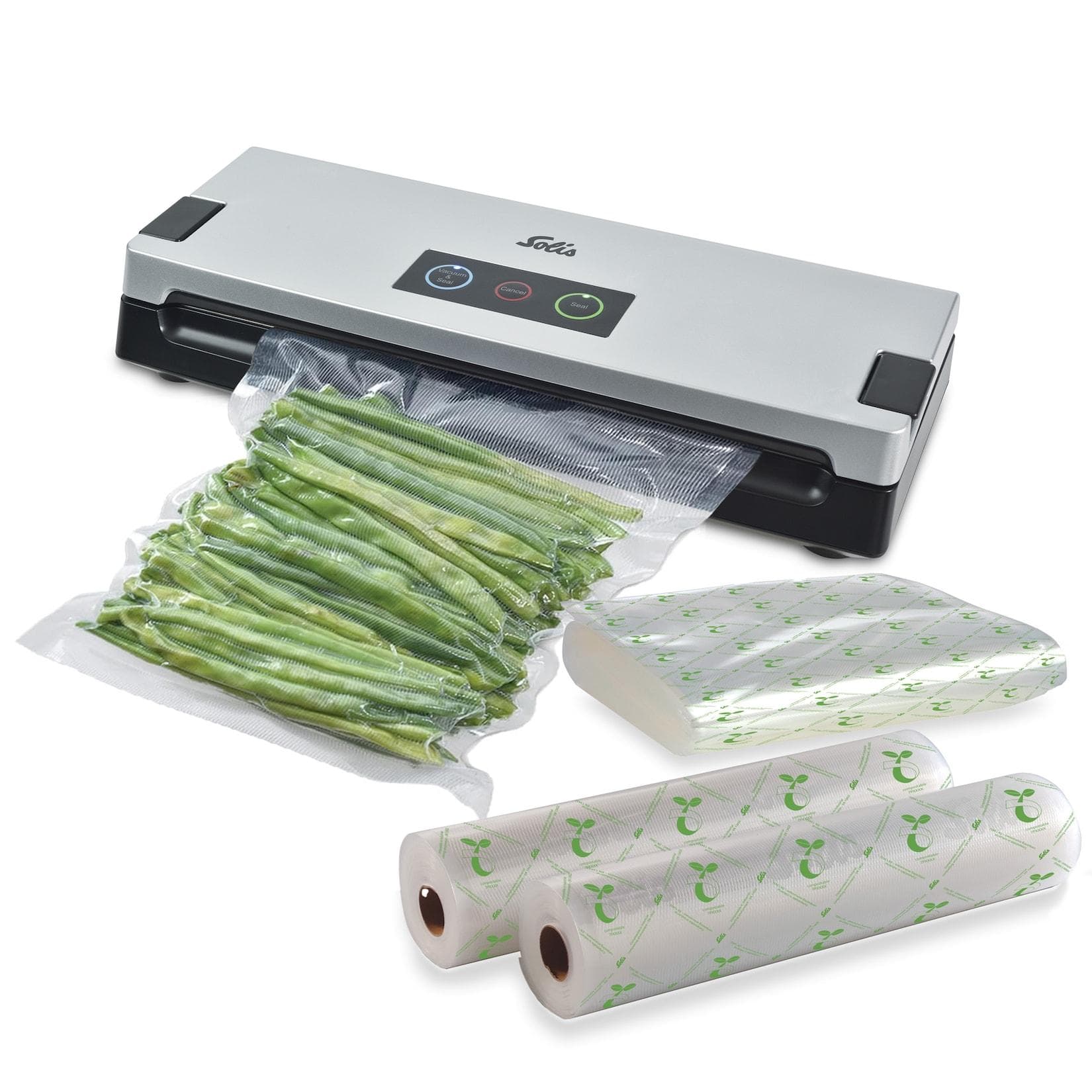 Solis Vakuumiergerät Vac Smart 30 cm Beutel Set mit 50 Beuteln